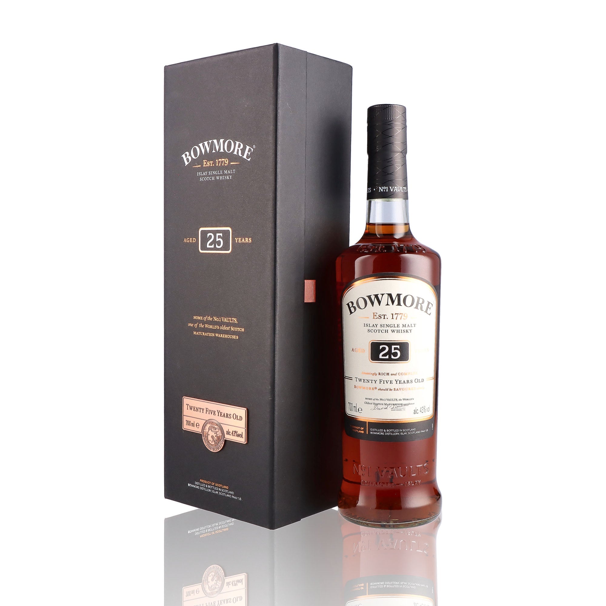 BOWMORE - 25 ans - 43%