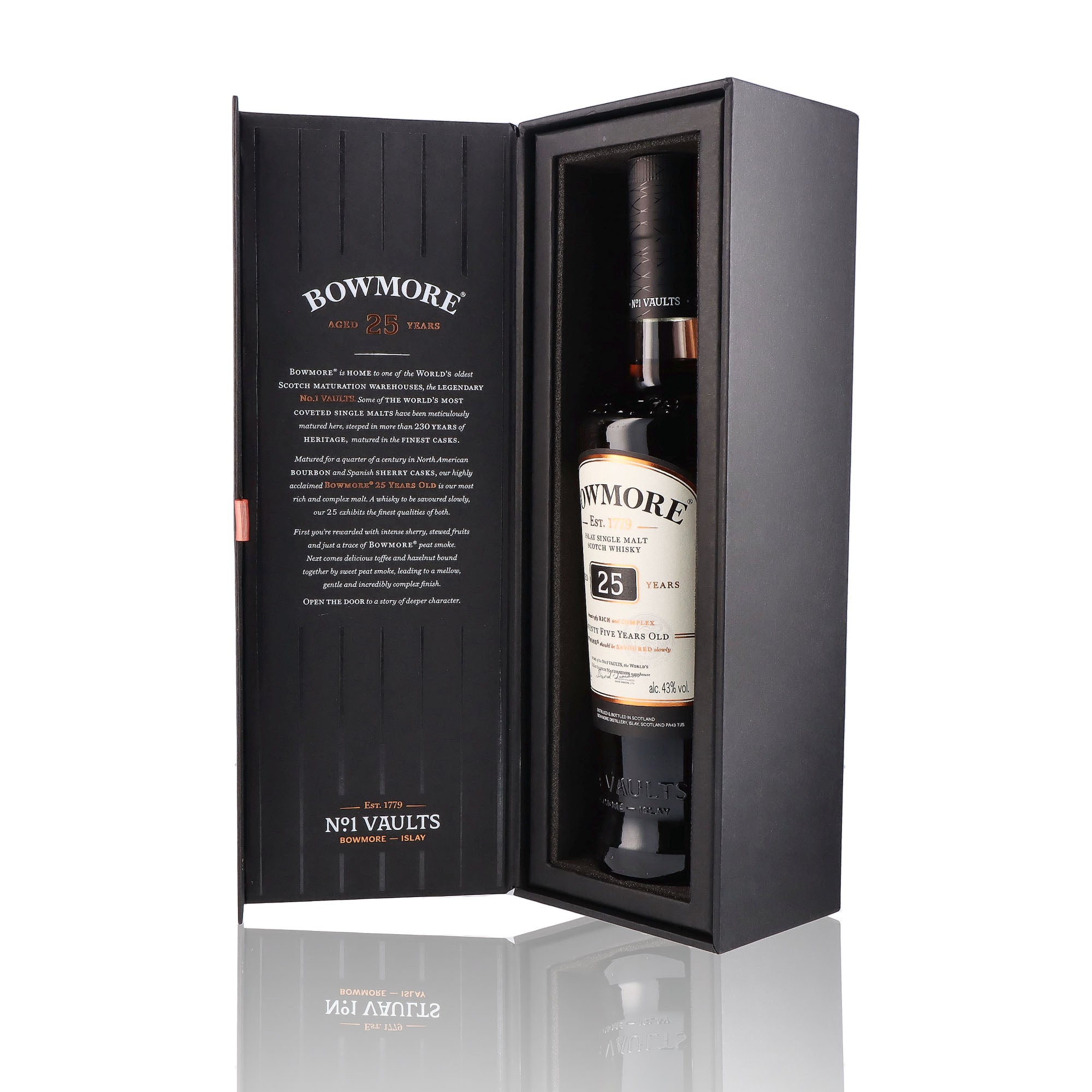 BOWMORE - 25 ans - 43%