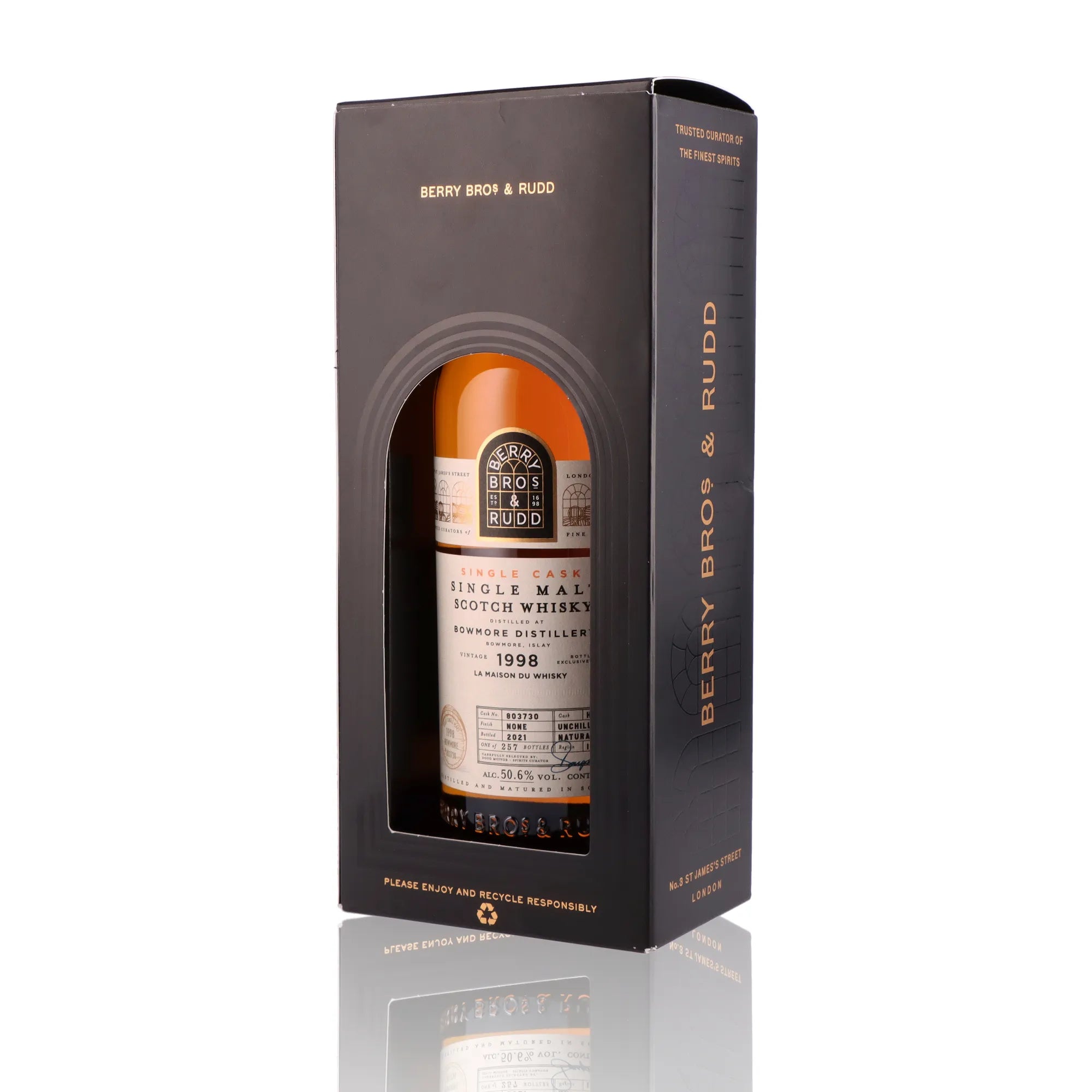 BOWMORE - Vintage 1998 Single Cask - 50,6%