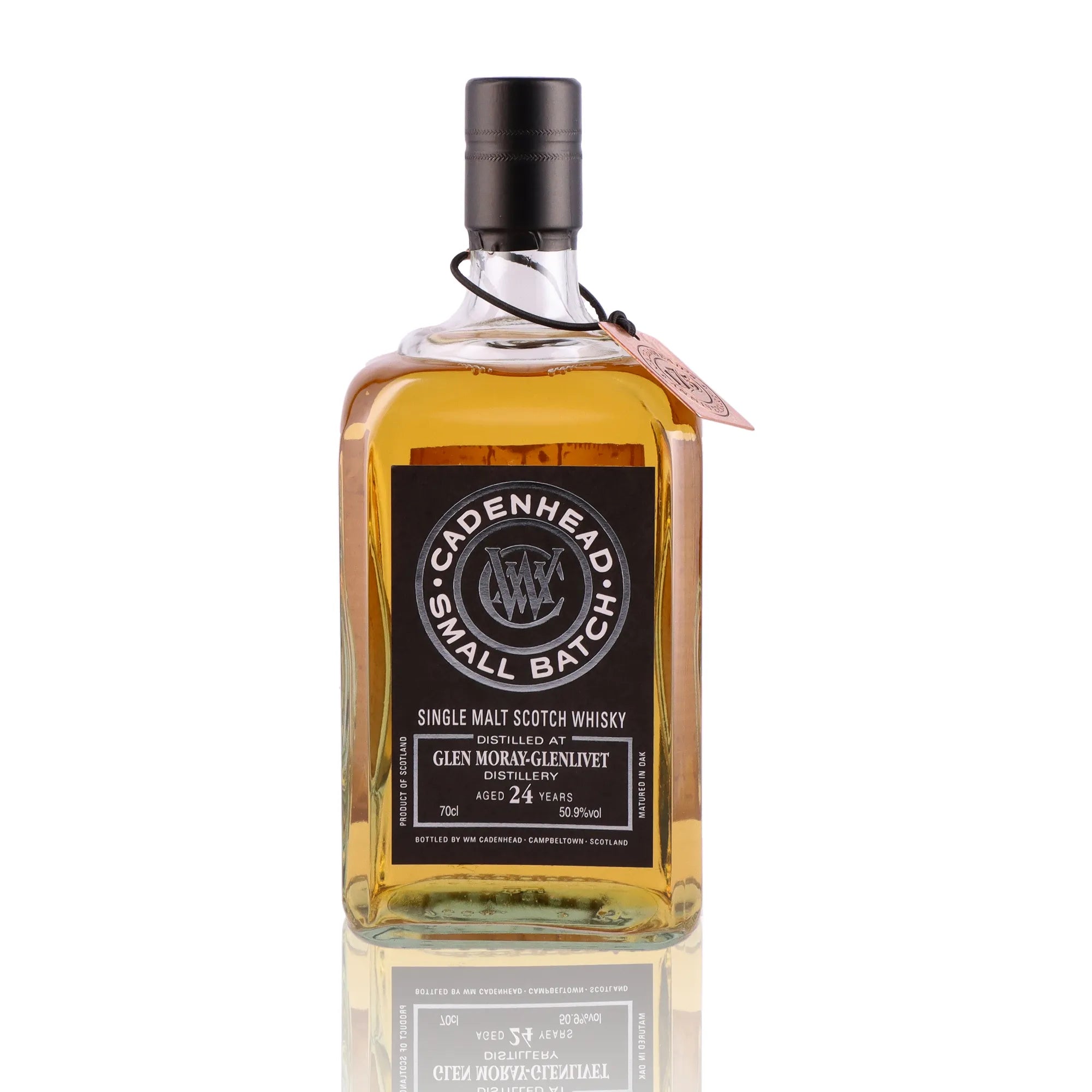 CADENHEAD'S - Glen Moray-Glenlivet 24 ans Small Batch - 50,9%