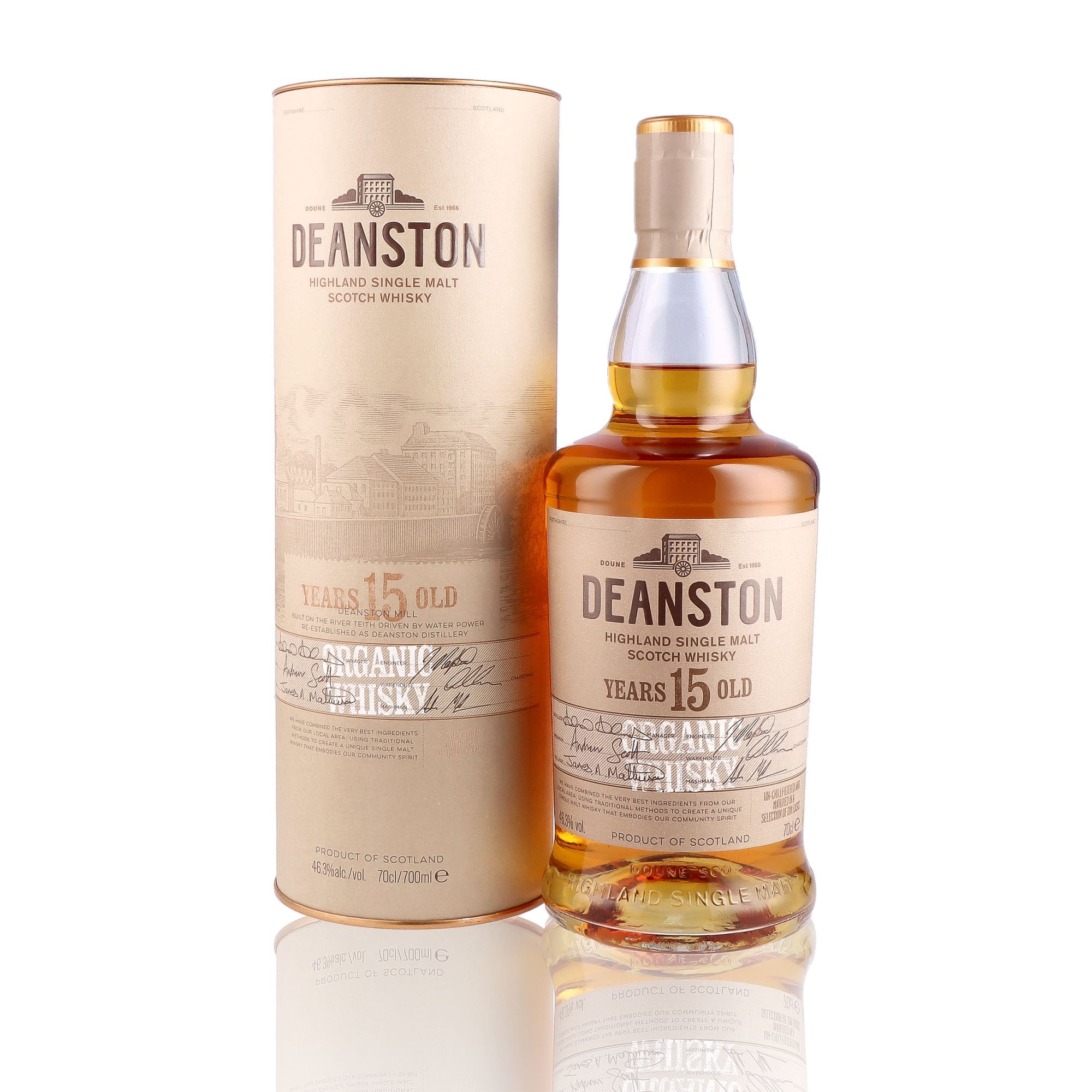 DEANSTON - Organic 15 ans - 46,3%