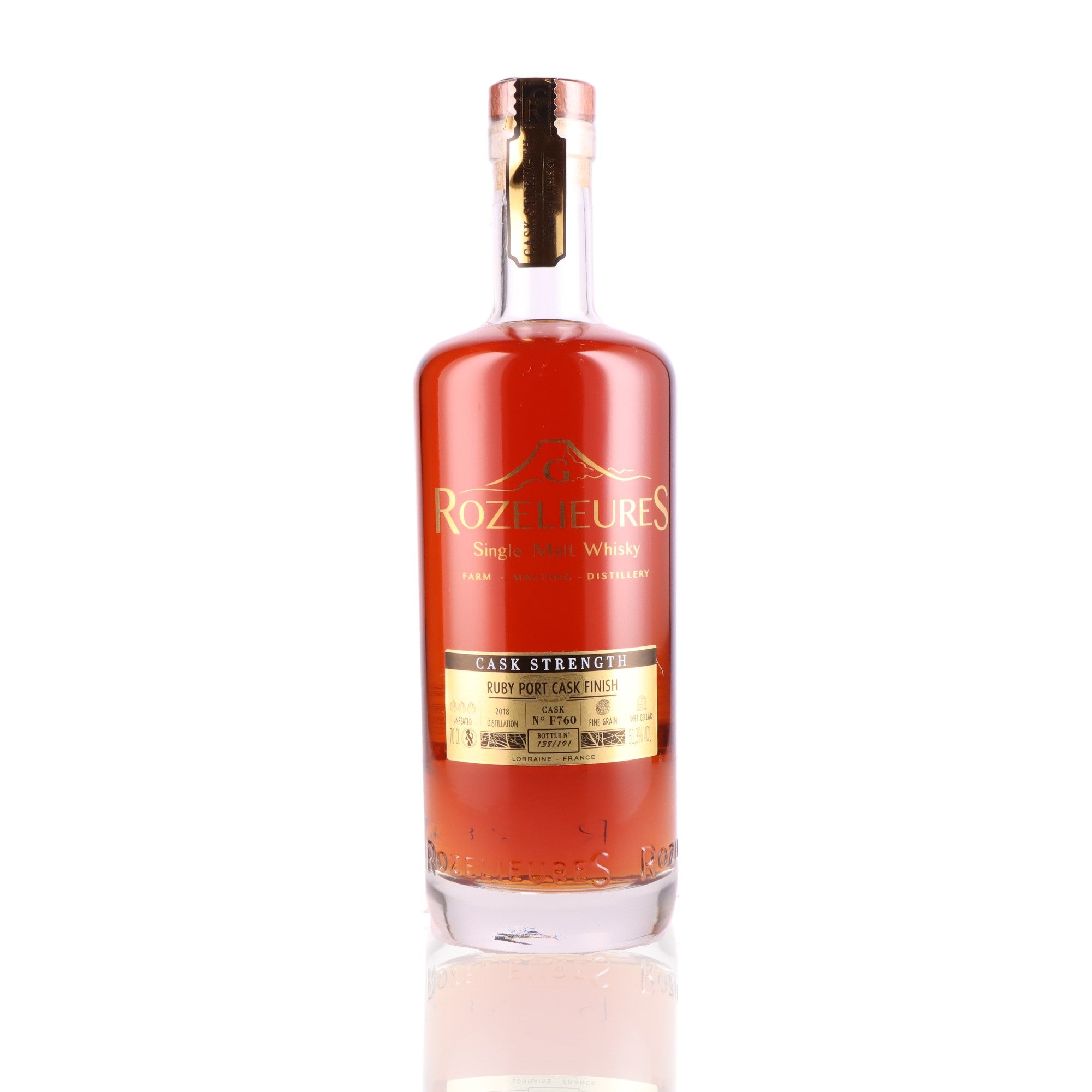 ROZELIEURES - Cask Strength Ruby Port Cask Finish - 51,3%