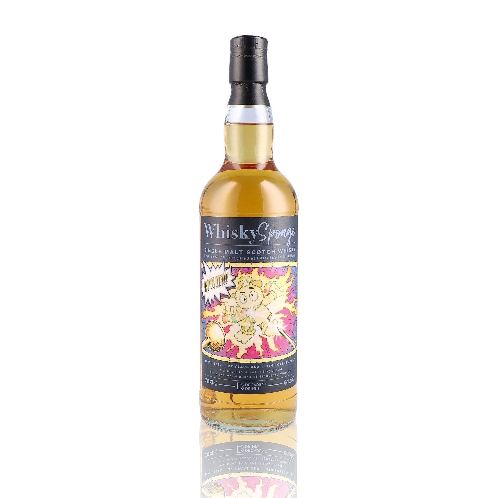 FETTERCAIRN - 27 ans 1995 Whisky Sponge Edition 75 - 61,3%