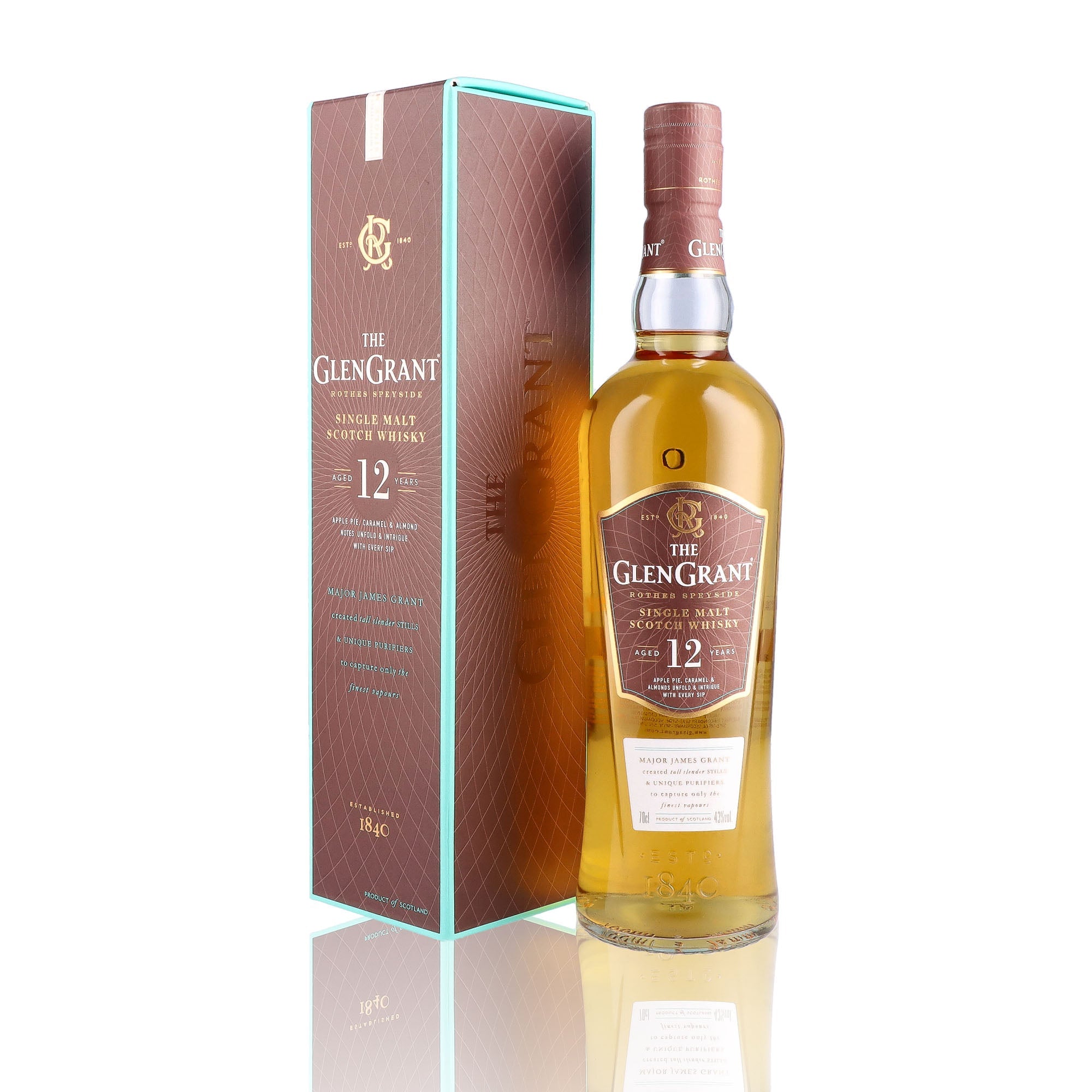 GLEN GRANT - 12 ans - 43%