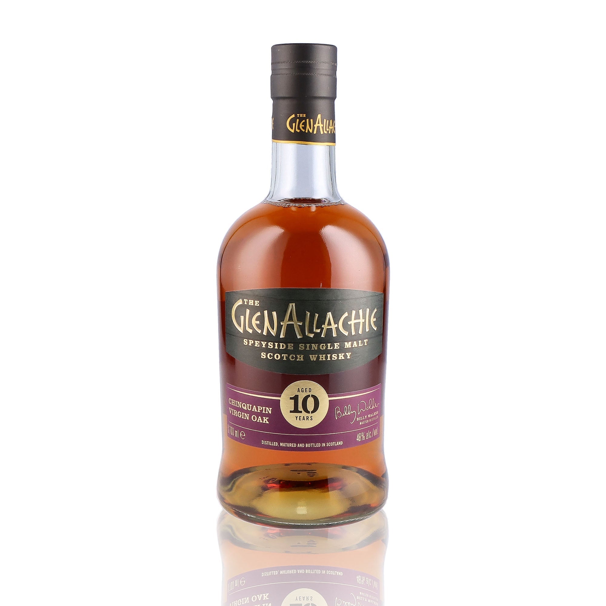 GLENALLACHIE - Chinquapin Virgin Oak Finish 10 ans - 48%