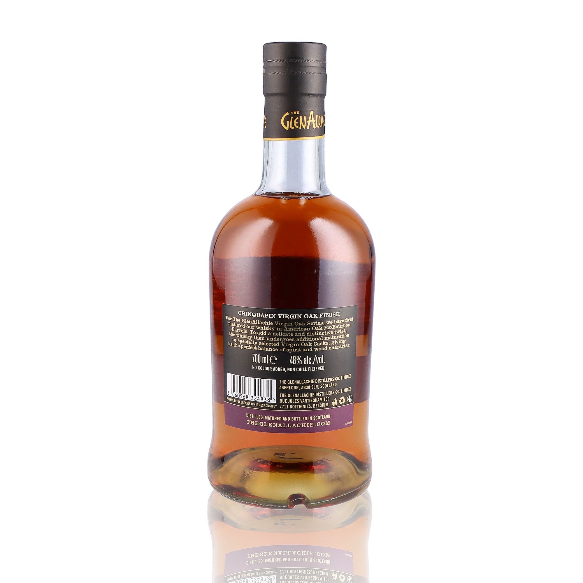 GLENALLACHIE - Chinquapin Virgin Oak Finish 10 ans - 48%
