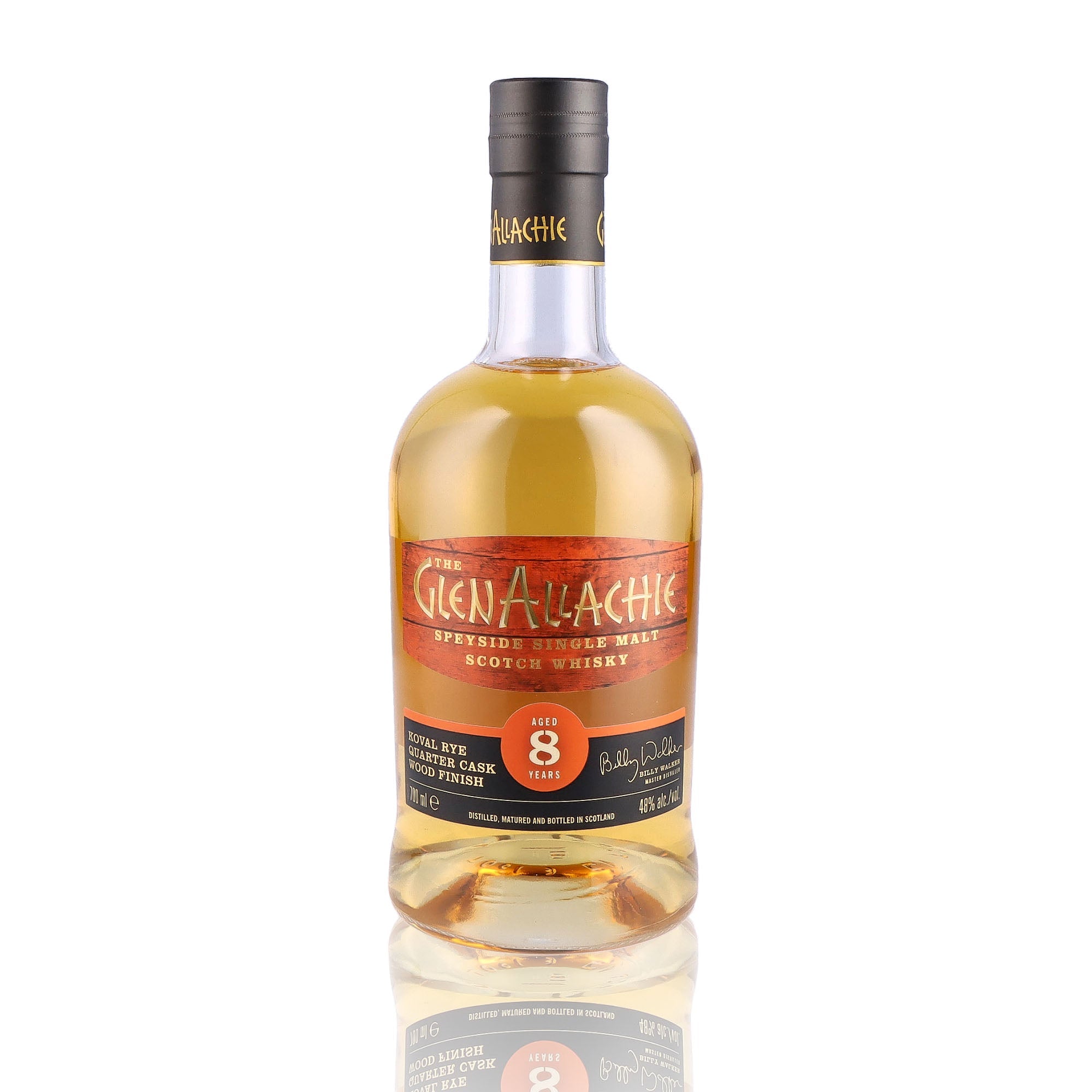 GLENALLACHIE - Koval Rye Quarter Cask Wood Finish 8 ans - 48%