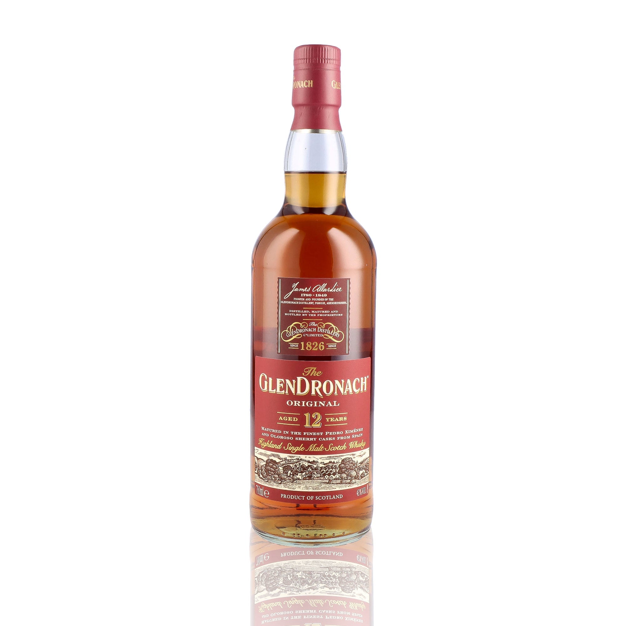 GLENDRONACH - Original 12 ans - 43%