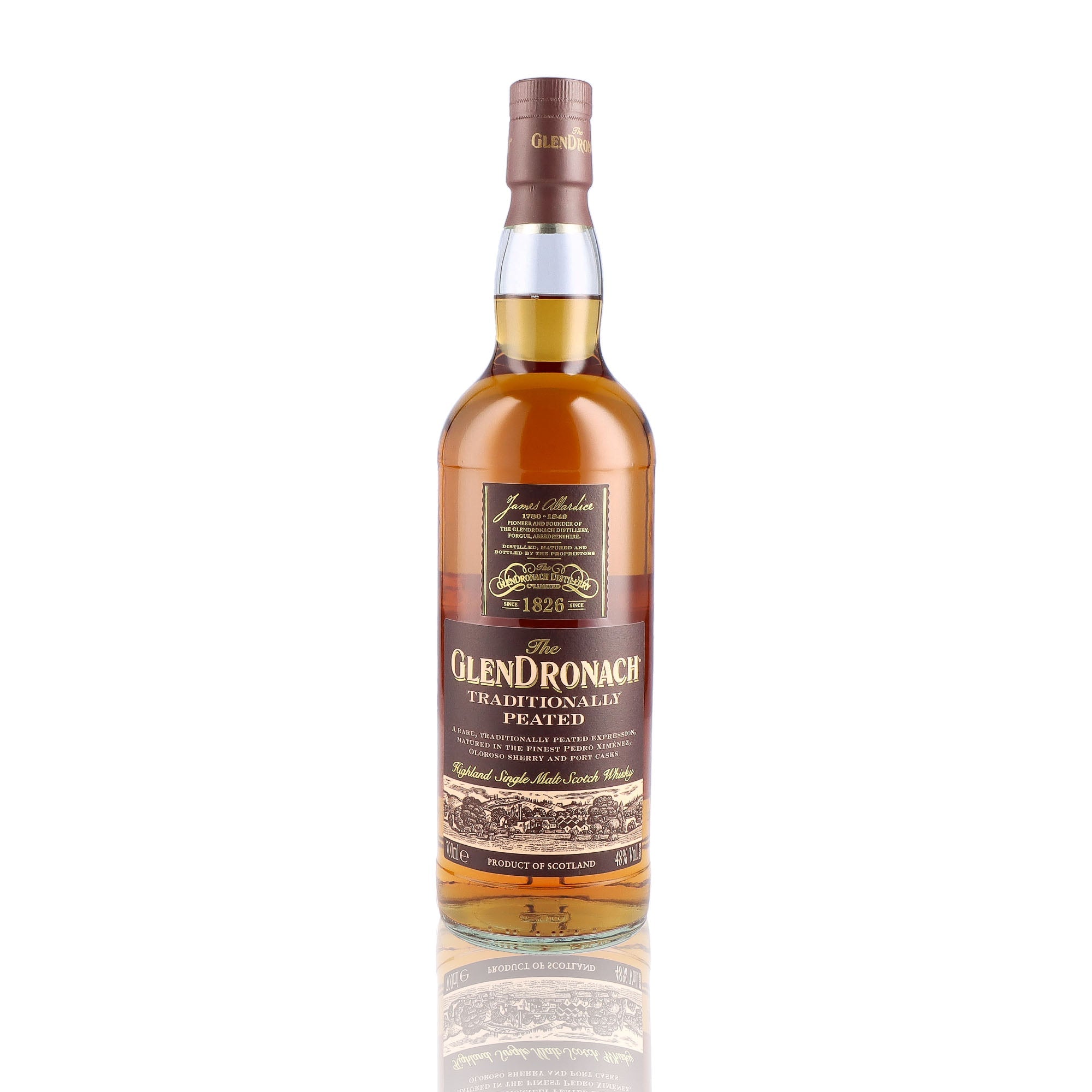 GLENDRONACH - Traditionally Peated - 48%