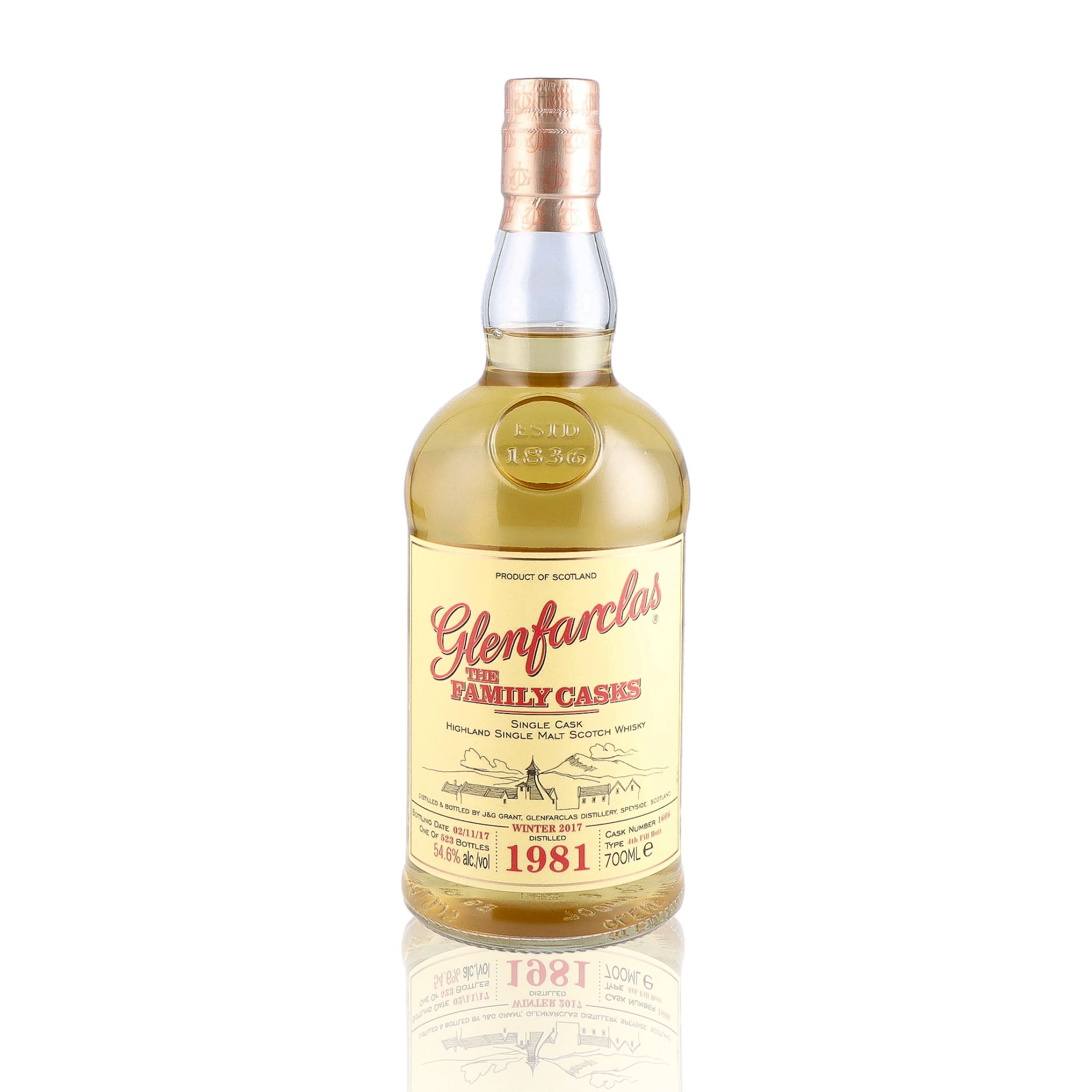 GLENFARCLAS - The Family Casks 1981 30 ans - 54,6%