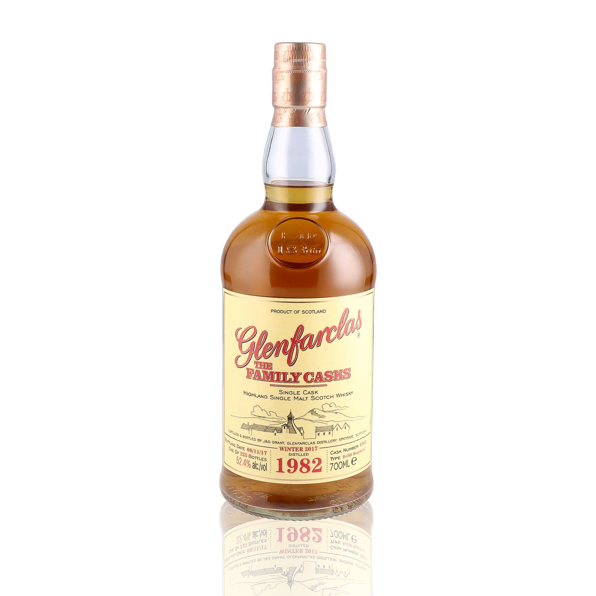 GLENFARCLAS - The Family Casks 1982 35 ans - 52,4%