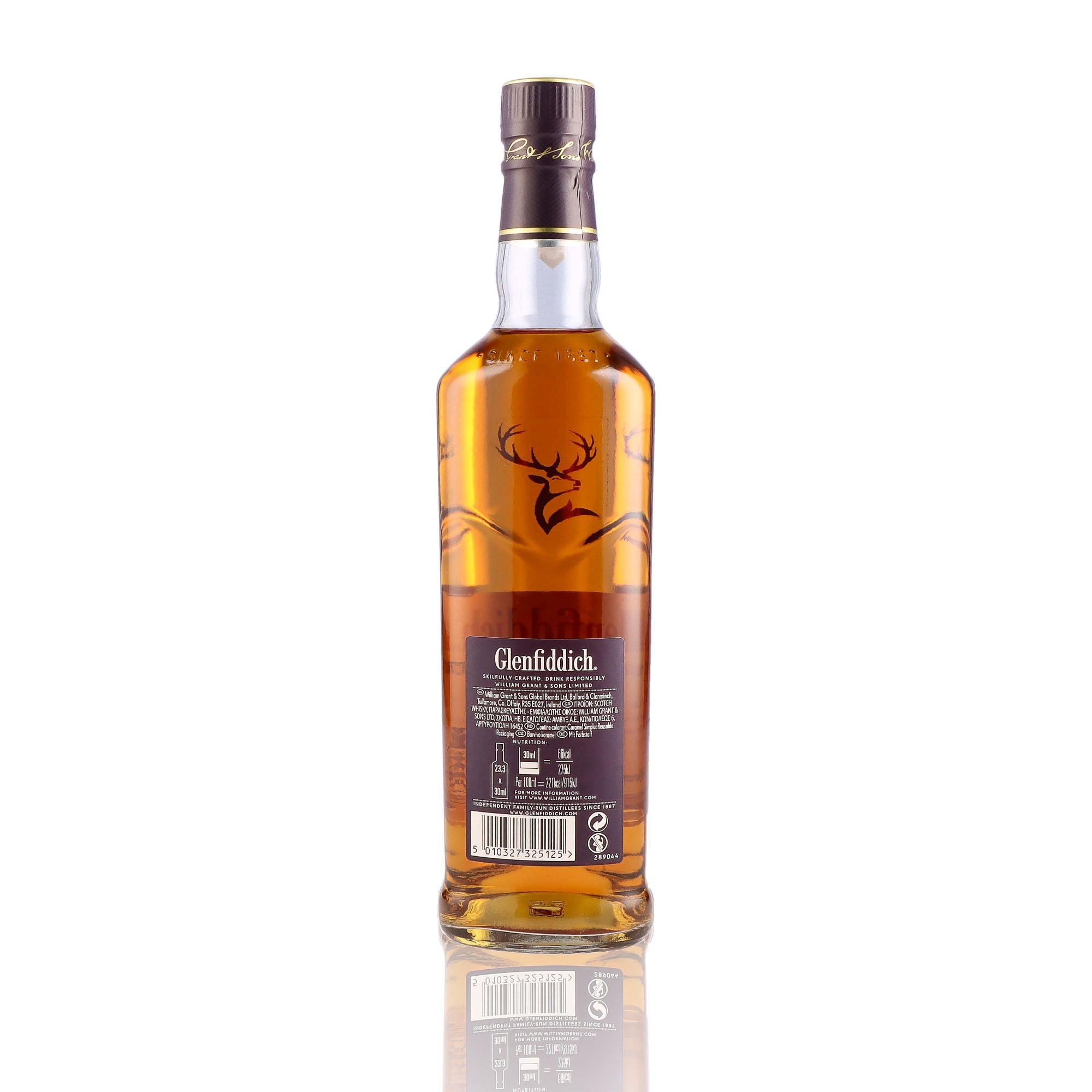 GLENFIDDICH - 15 ans Solera - 40%