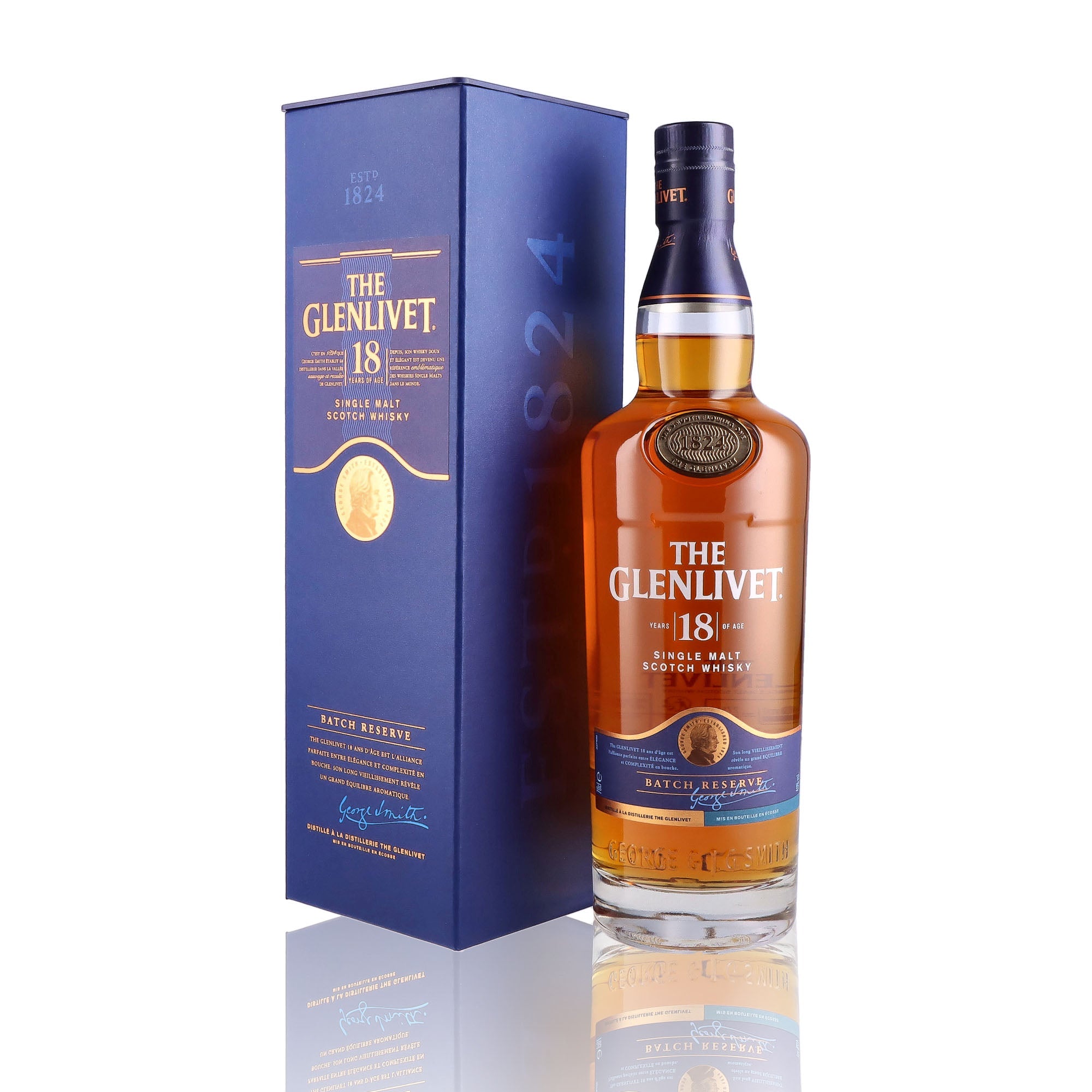 GLENLIVET - 18 ans Batch Reserve - 40%