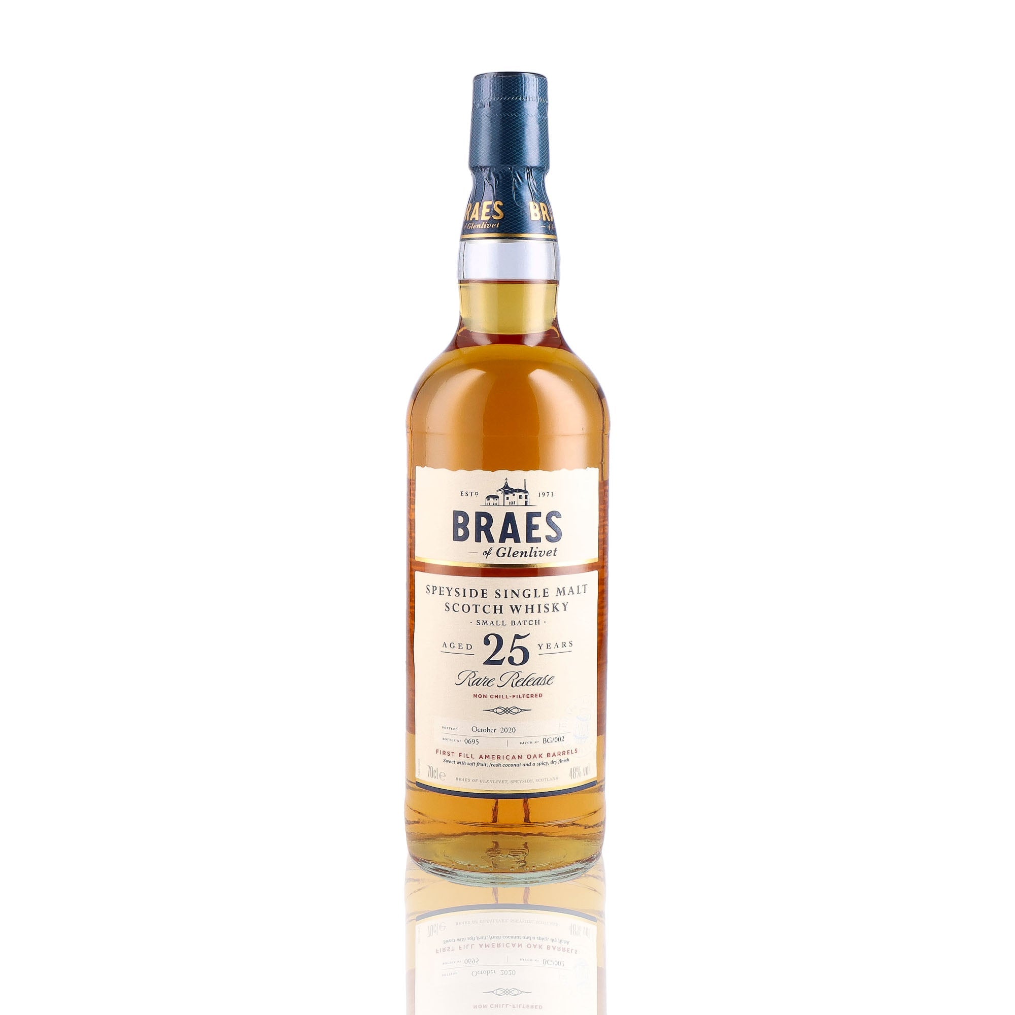 GLENLIVET - Braes 25 ans - 48%
