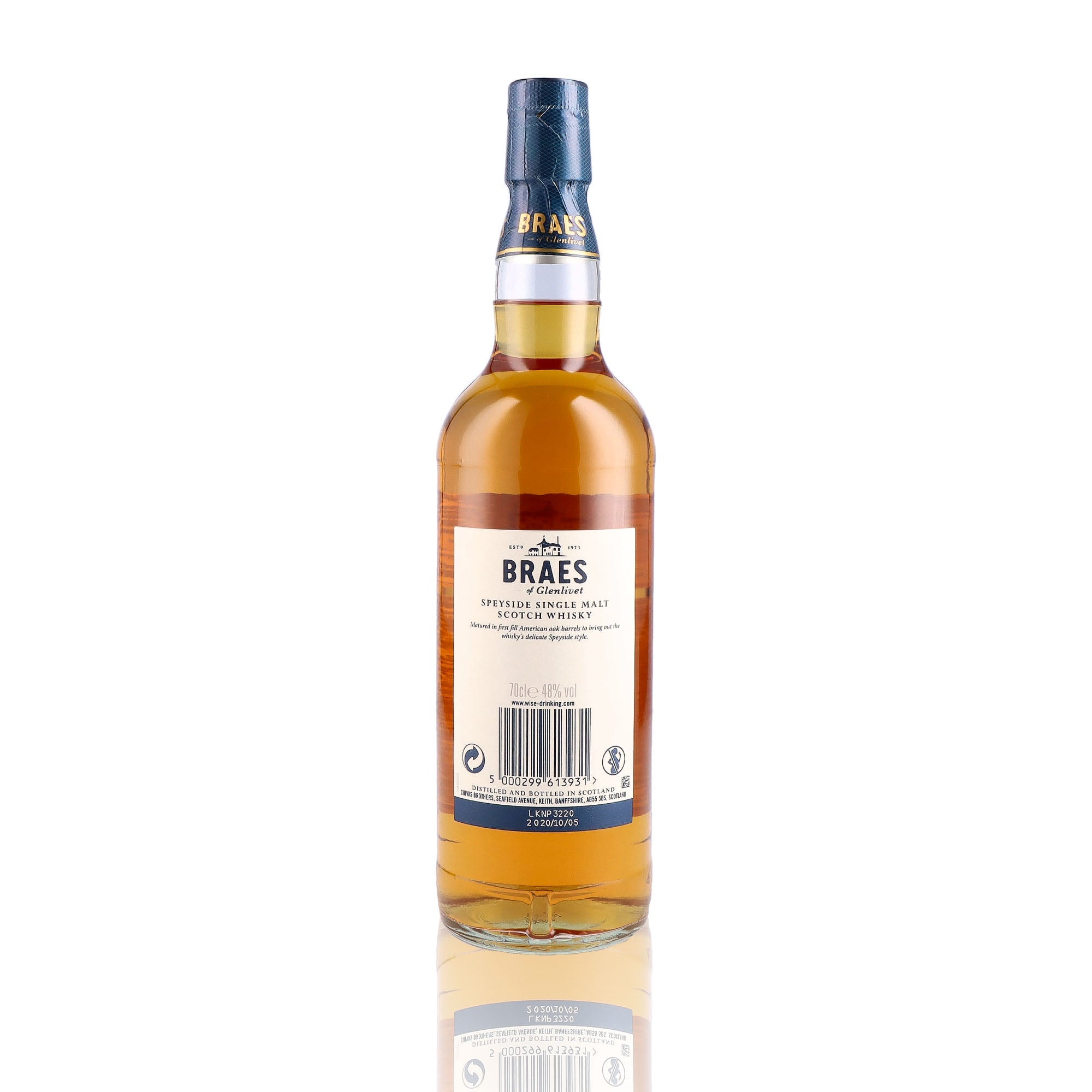 GLENLIVET - Braes 25 ans - 48%