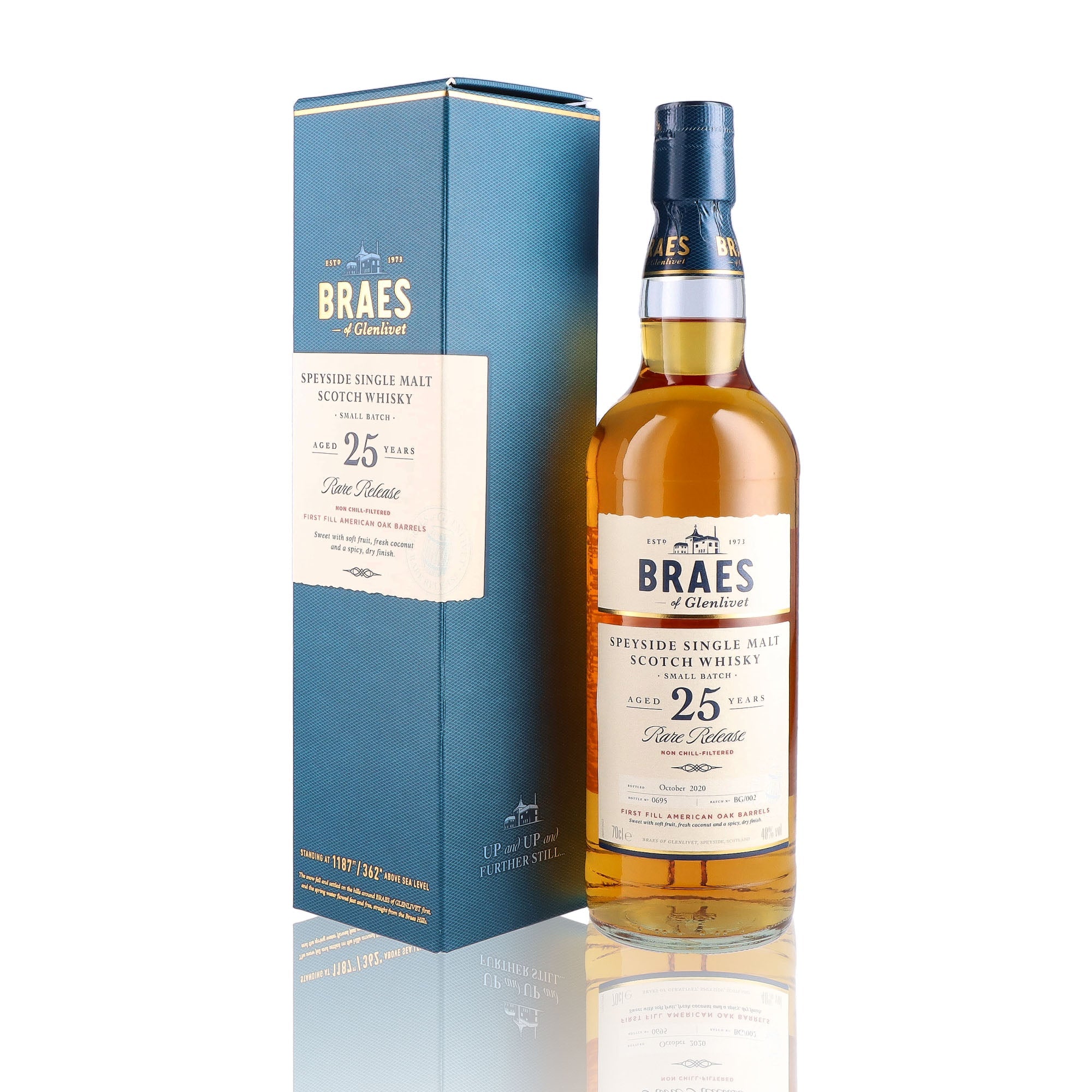 GLENLIVET - Braes 25 ans - 48%