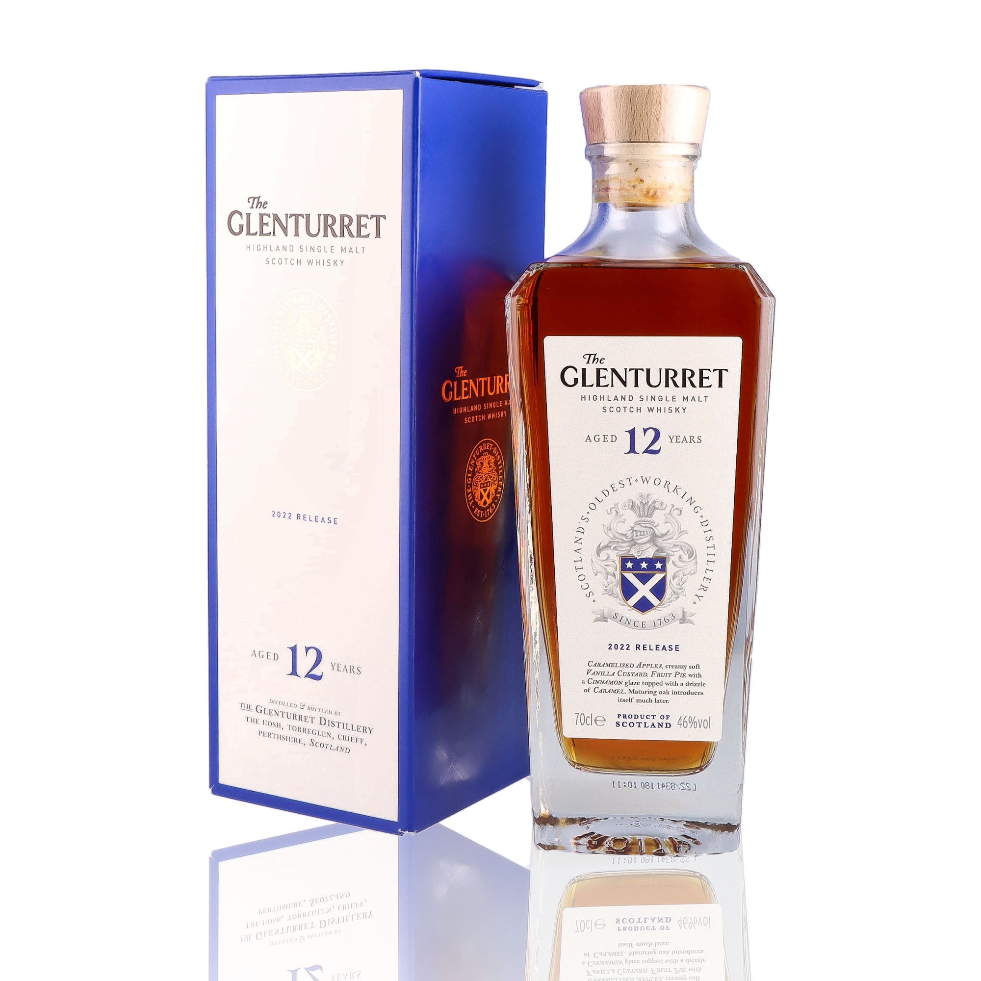 GLENTURRET - 12 ans - 46%