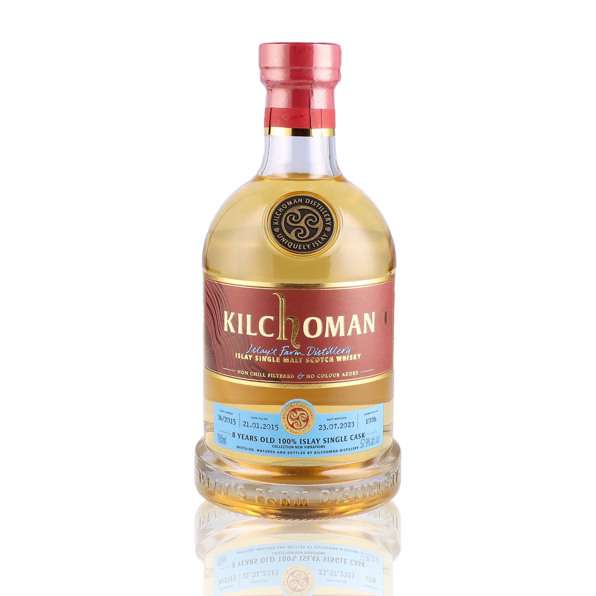 KILCHOMAN - 8 ans 100% Islay Fermentation Variation 100h - 57,9%