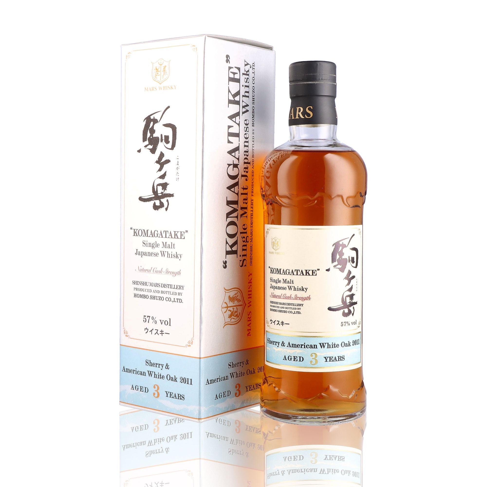 MARS - Komagatake Sherry & American White Oak 3 ans 2011 - 57%