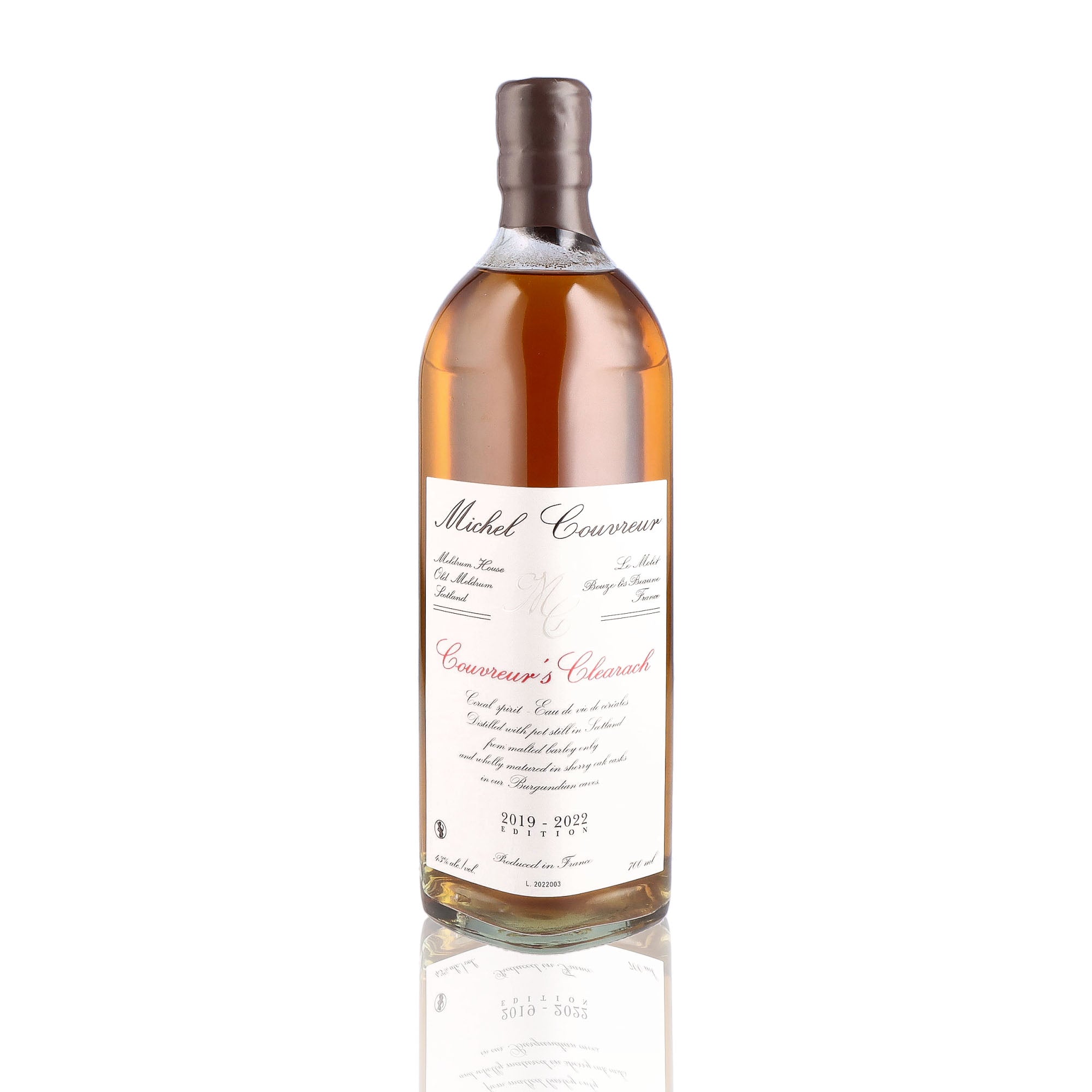 MICHEL COUVREUR - Couvreur's Clearach - 43%
