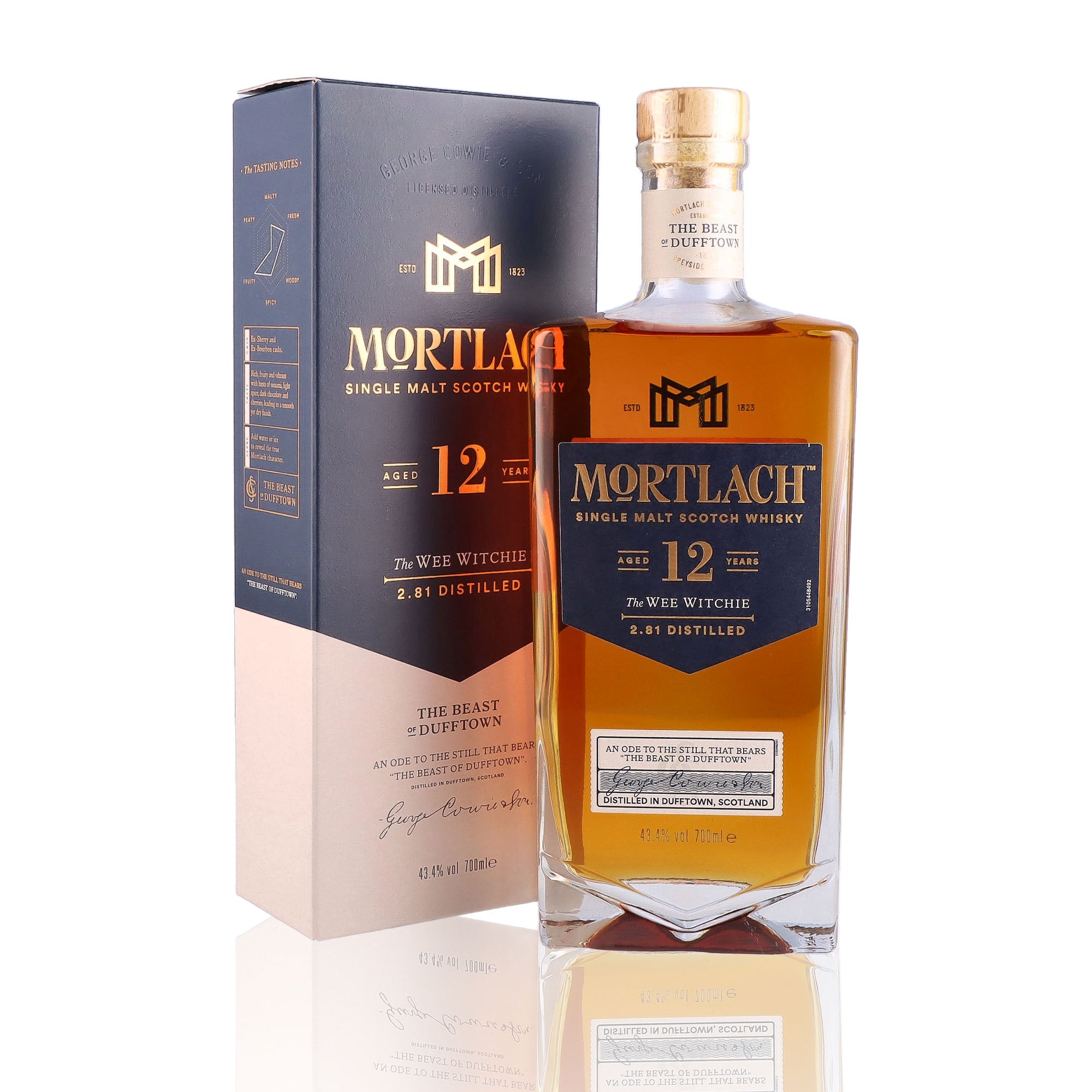 MORTLACH - The Wee Witchie 12 ans - 43,4%