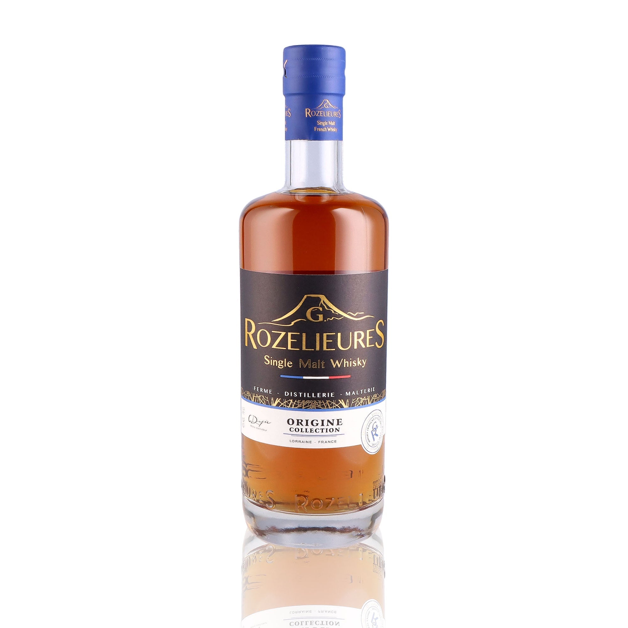 Whisky Français Single Malt ROZELIEURES Origine Collection 40% – Whisky ...