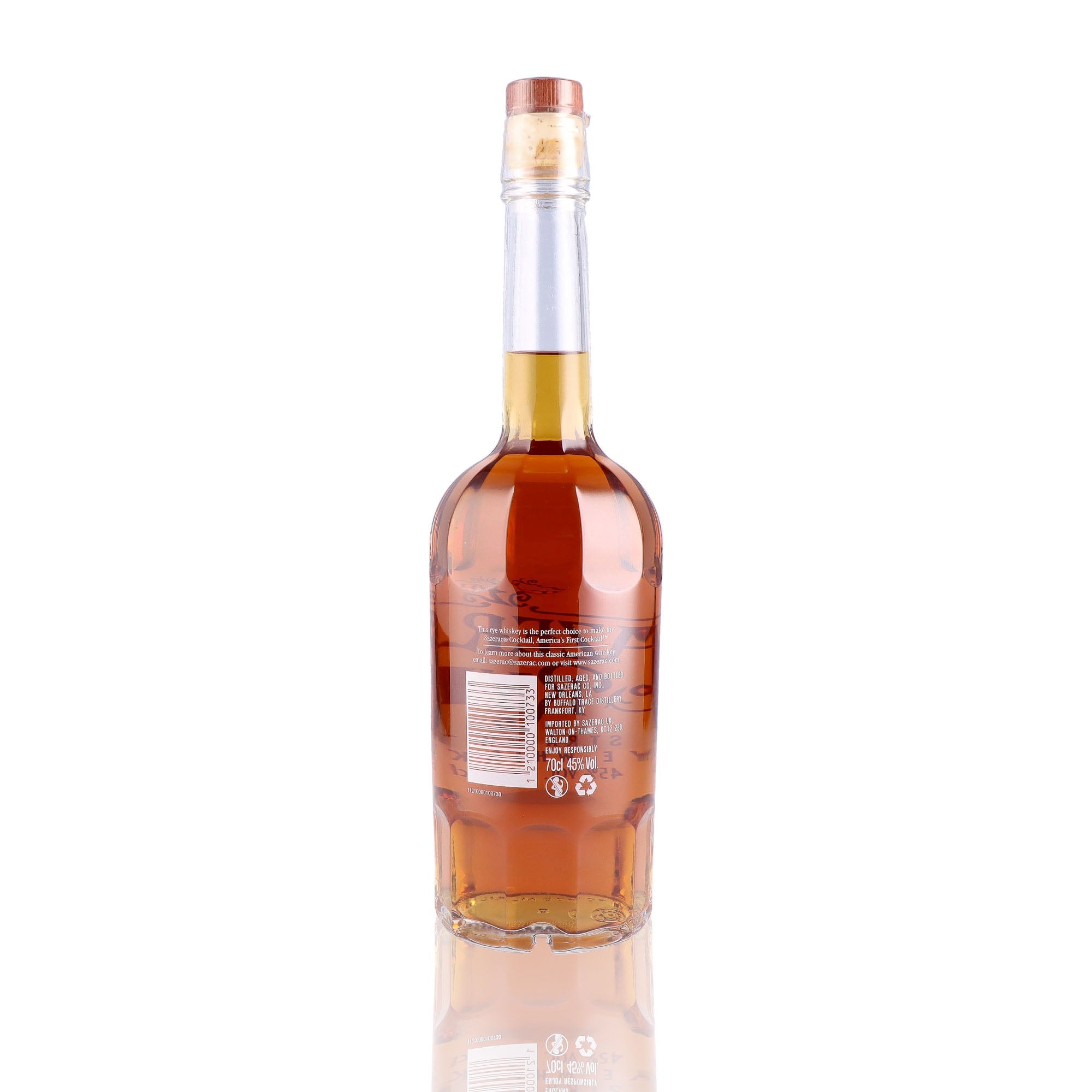 SAZERAC RYE - 6 ans - 45%