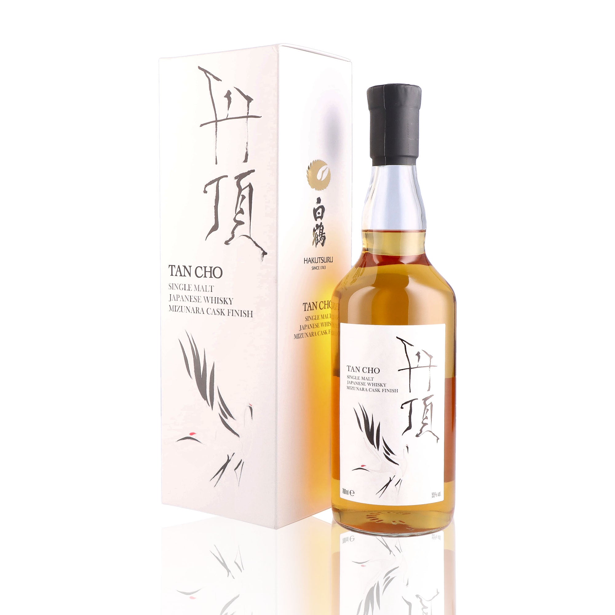 HAKUTSURU - Tancho Mizunara Cask Finish - 55%