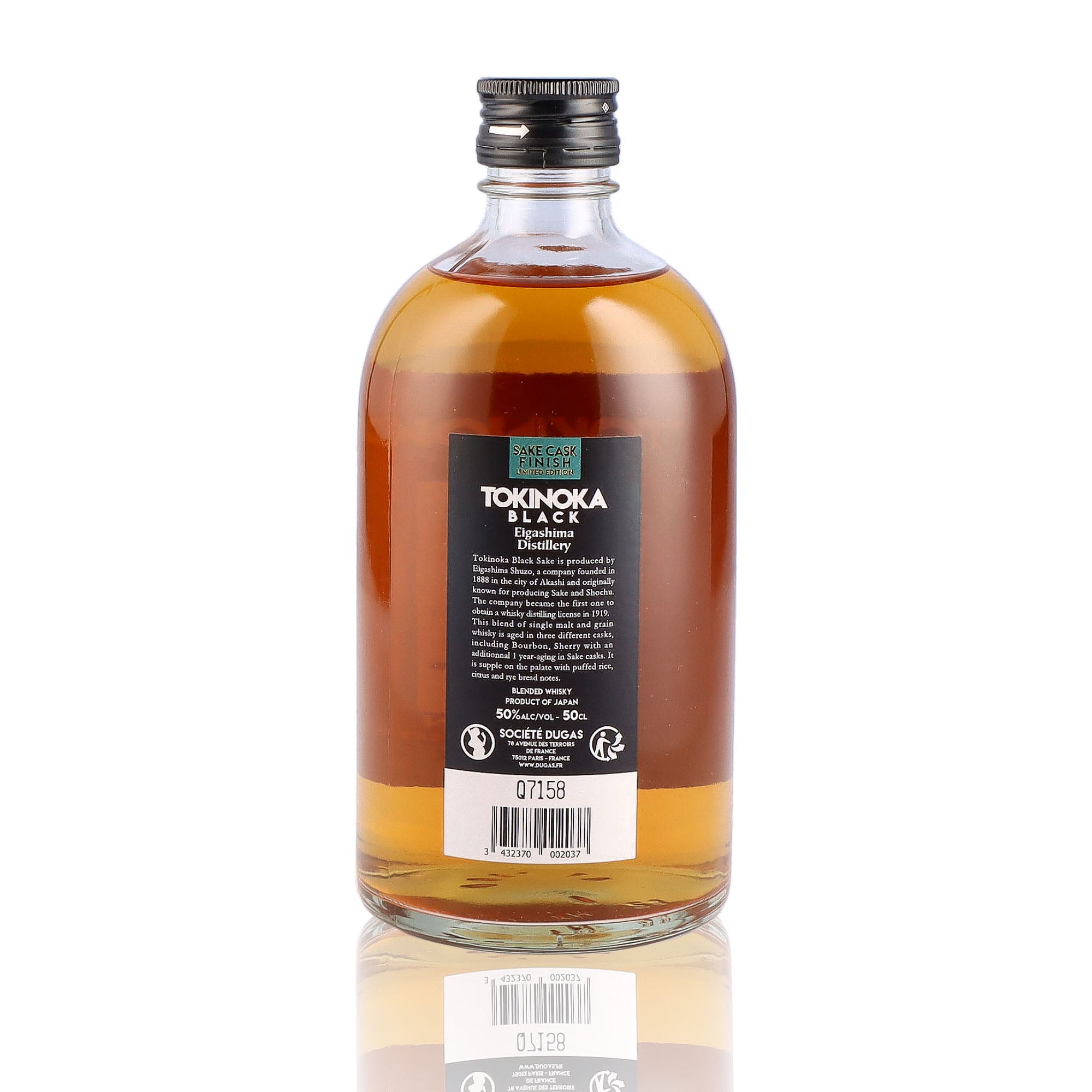 TOKINOKA - Black Sake Cask Finish - 50%
