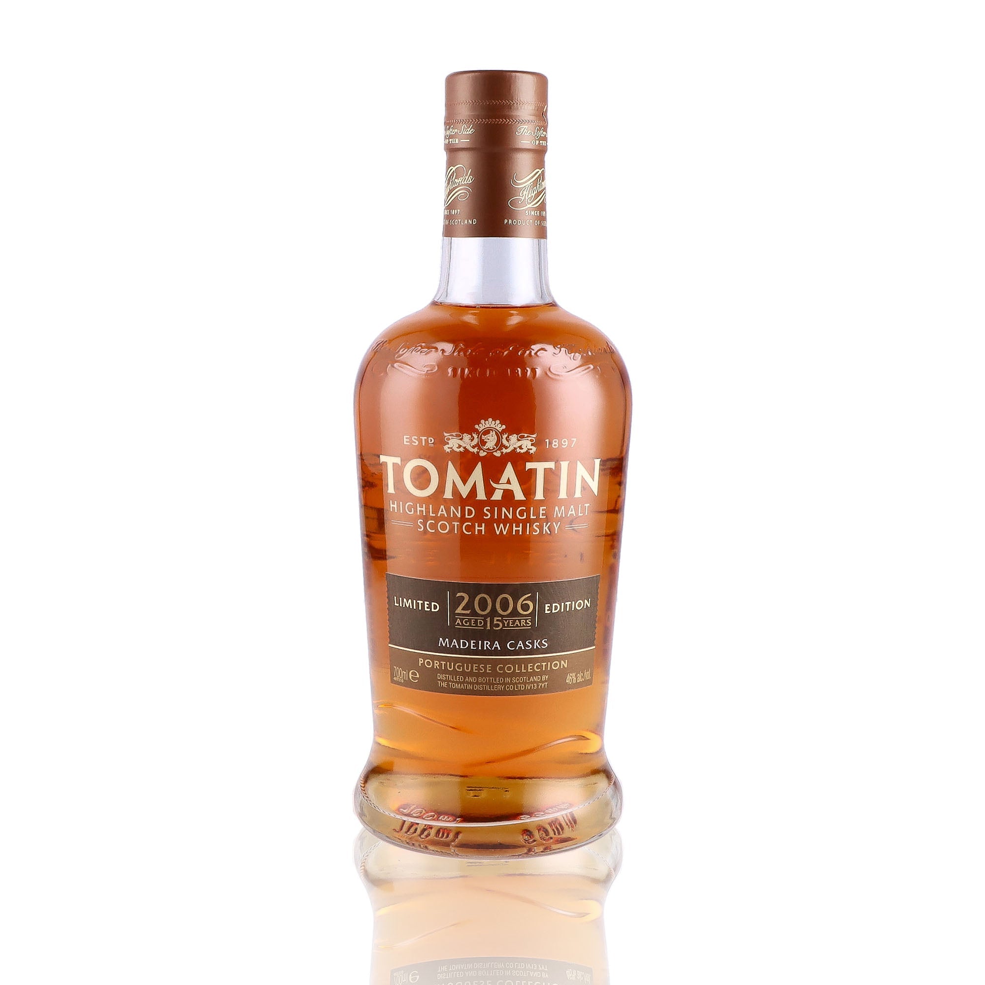 TOMATIN - Madeira Finish 15 ans - 46%