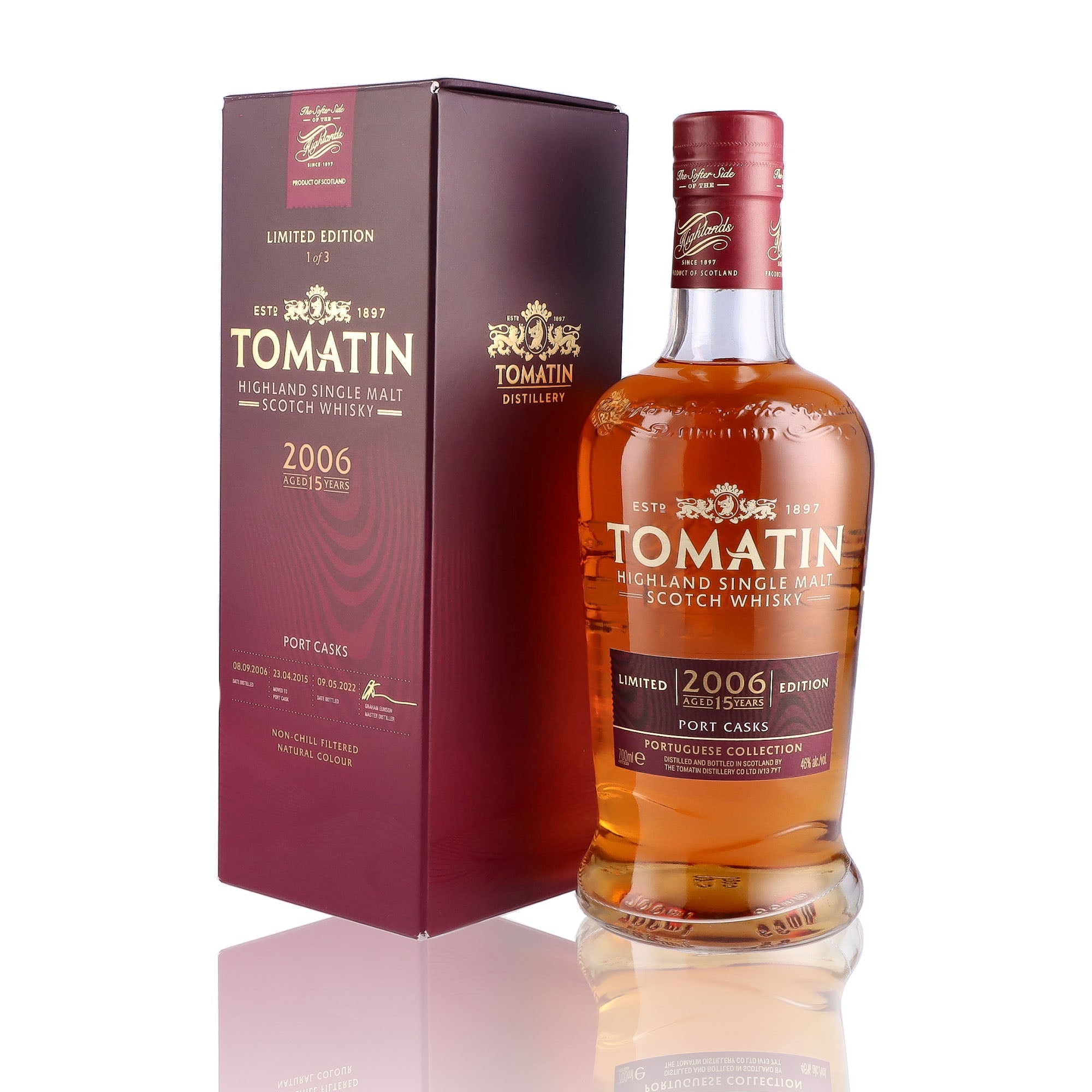 TOMATIN - Port Finish 15 ans - 46%