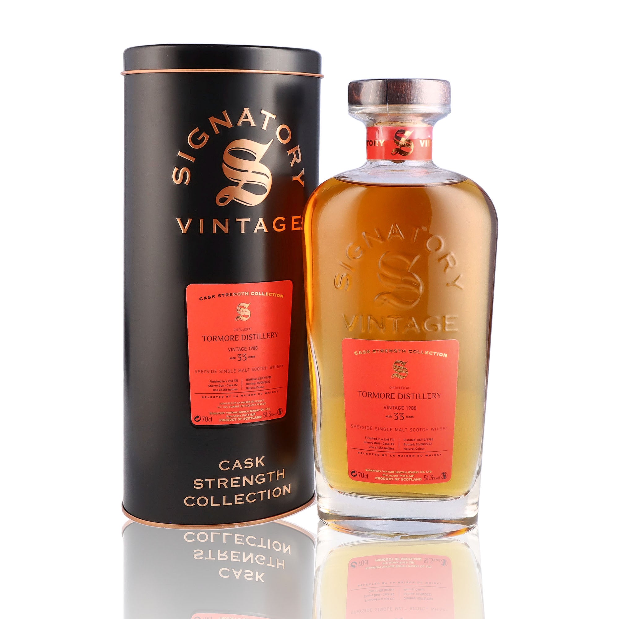 TORMORE - 33 ans 1988 Antipodes SV - 51,3%