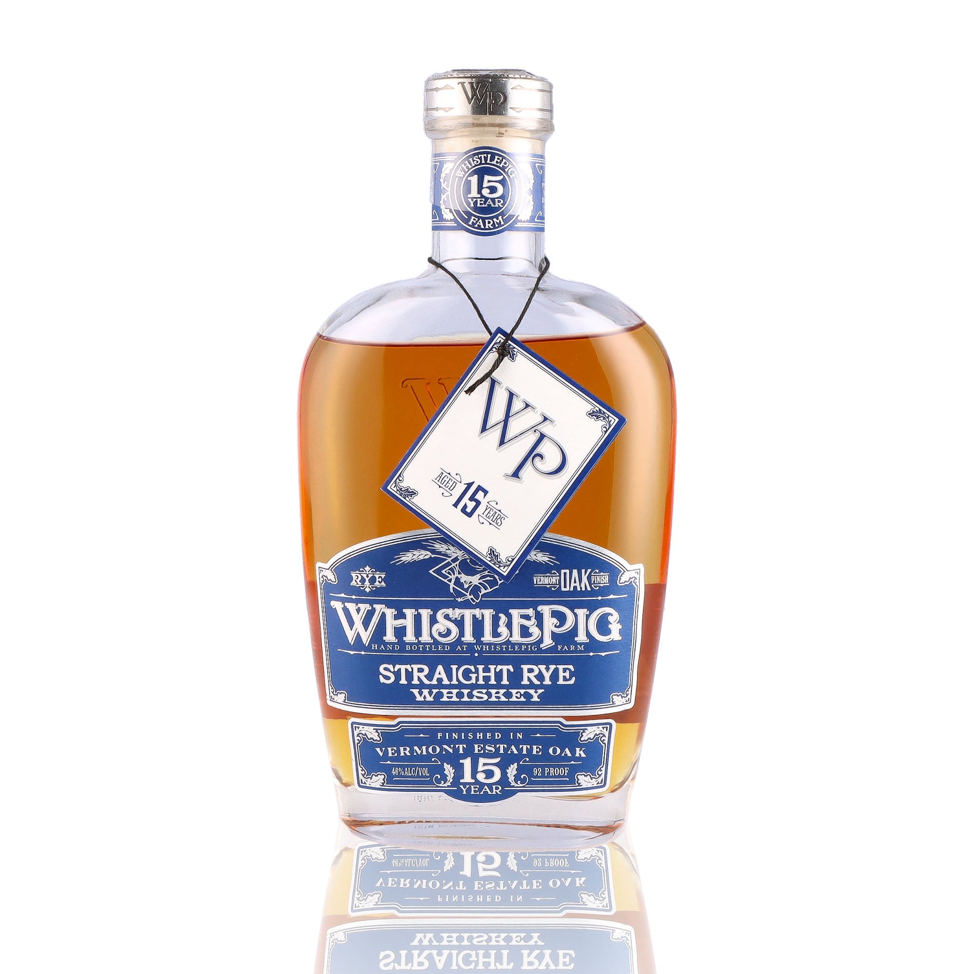 WHISTLEPIG - 15 ans Estate Oak Rye - 46%