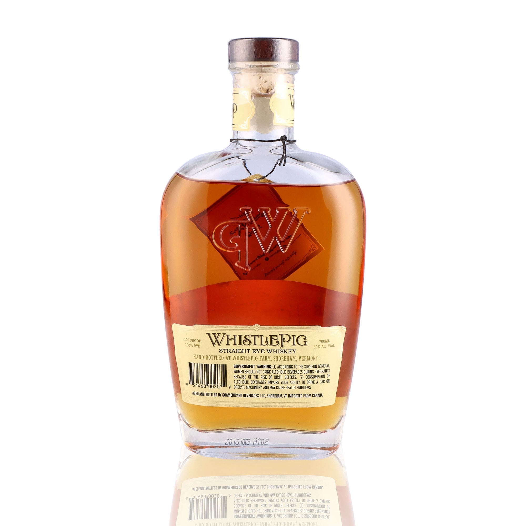 WHISTLEPIG - Straight Rye 10 ans - 50%