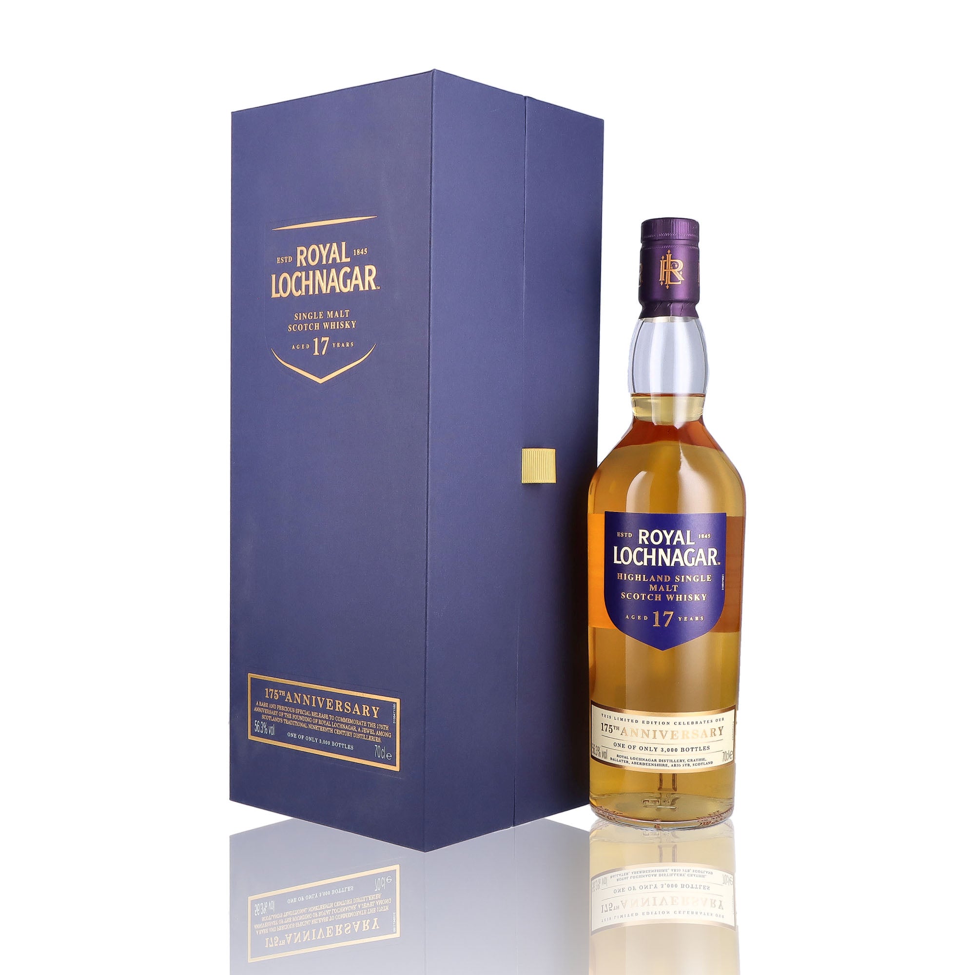 Scotch Whisky Single Malt ROYAL LOCHNAGAR 175th Anniversary 17 ans 56,3% –  Whisky Paris