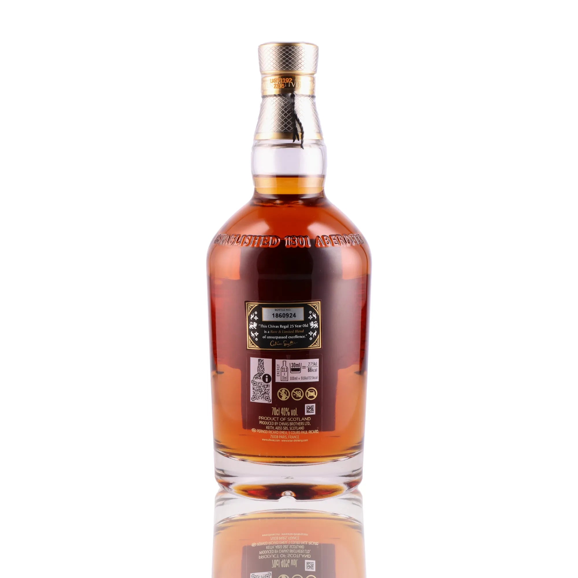 CHIVAS REGAL - 25 ans - 40%