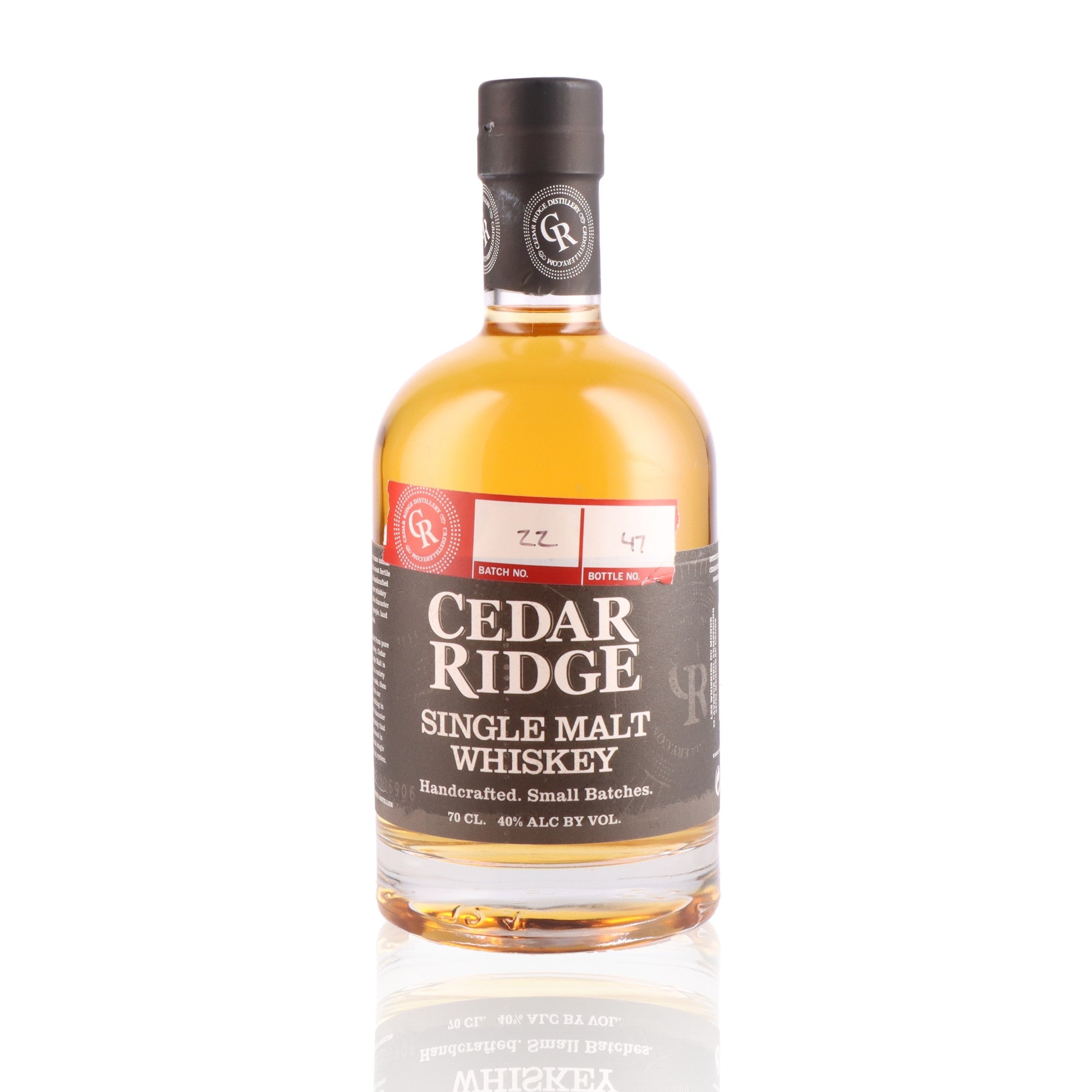 CEDAR RIDGE - Single Malt - 40%
