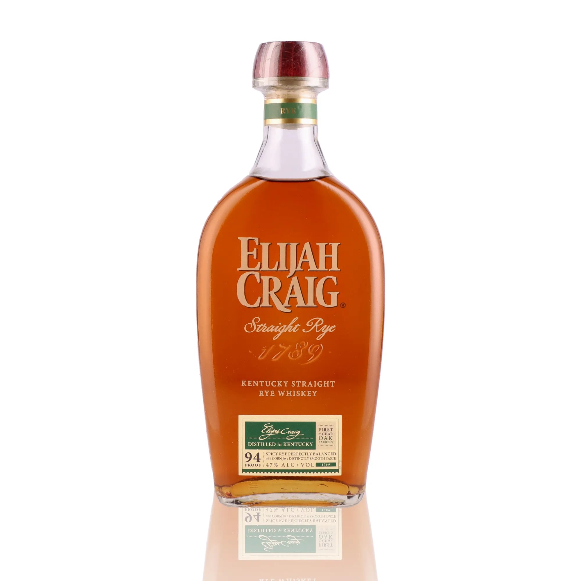 ELIJAH CRAIG - Straight Rye - 47%