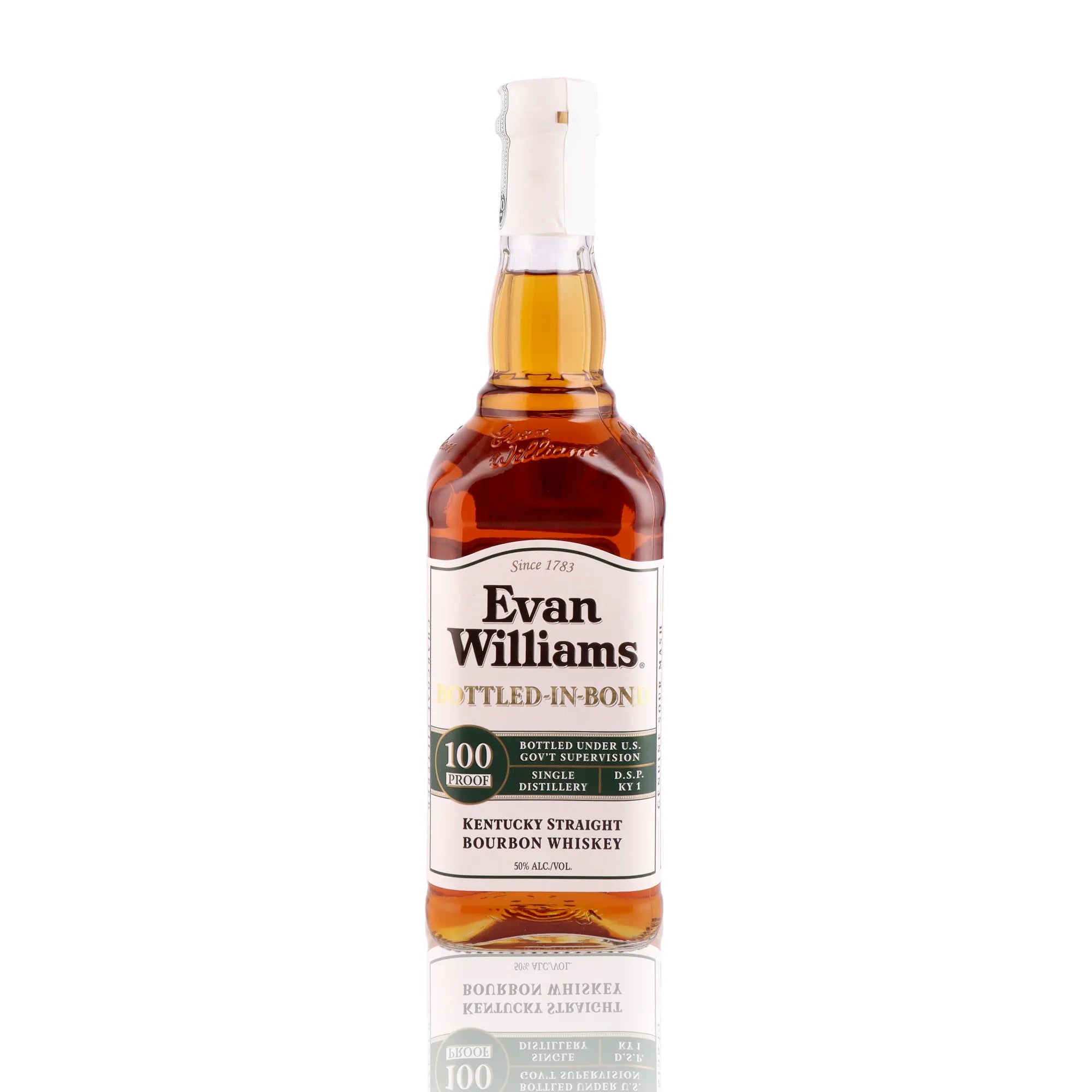 EVAN WILLIAMS - Bottled-in-Bond - 50%