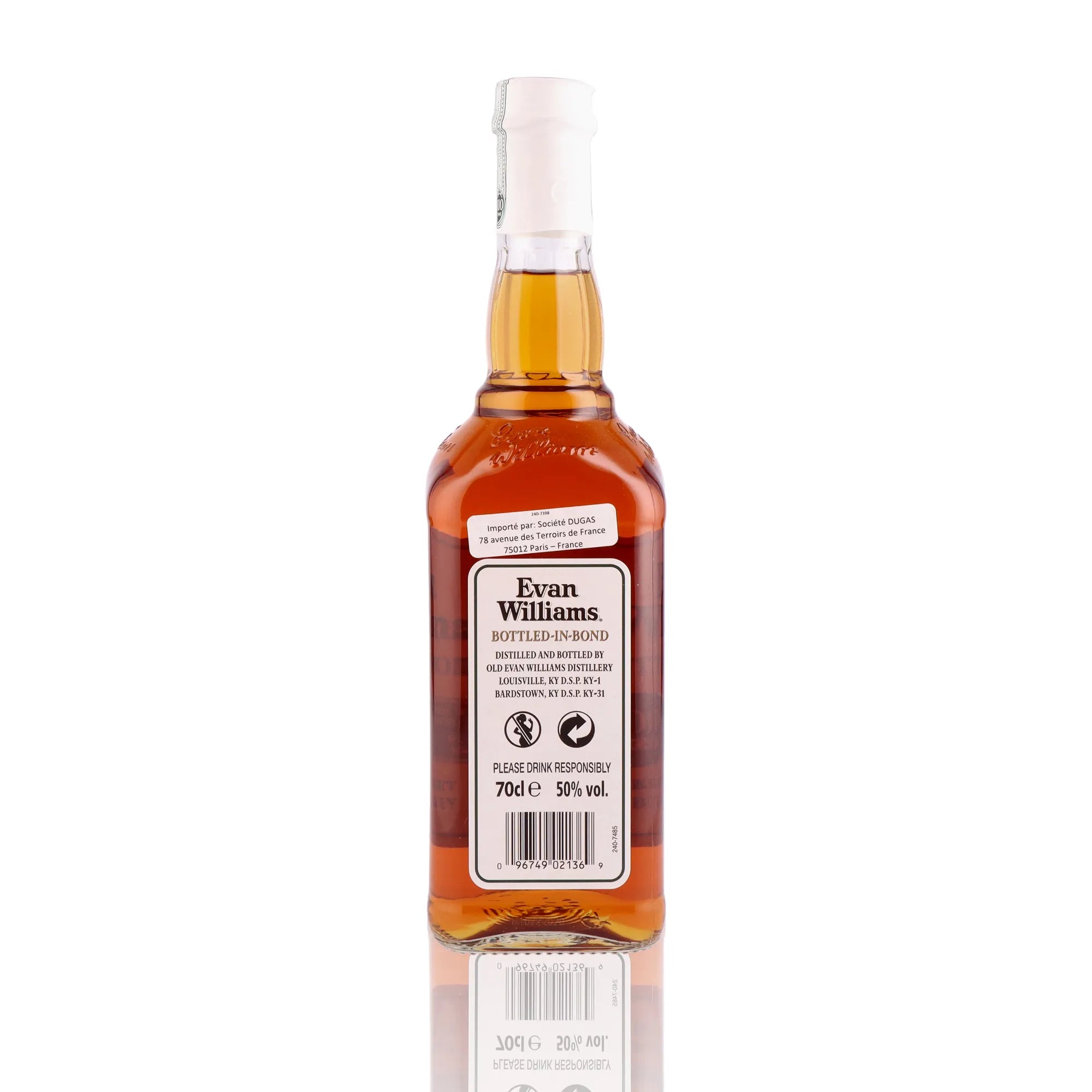 EVAN WILLIAMS - Bottled-in-Bond - 50%