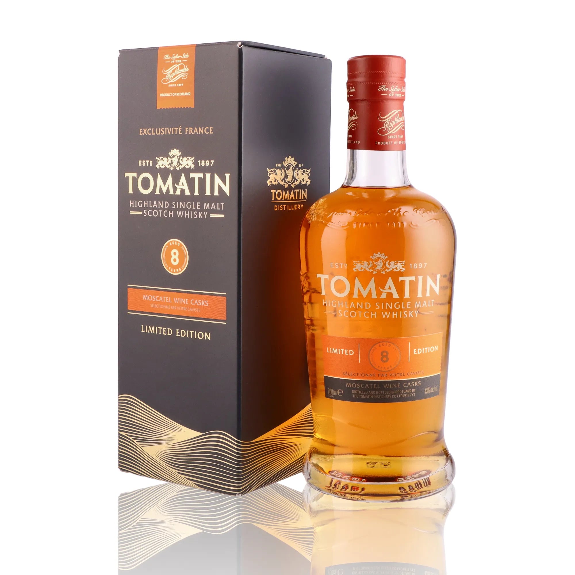 TOMATIN - 8 ans Moscatel - 43%