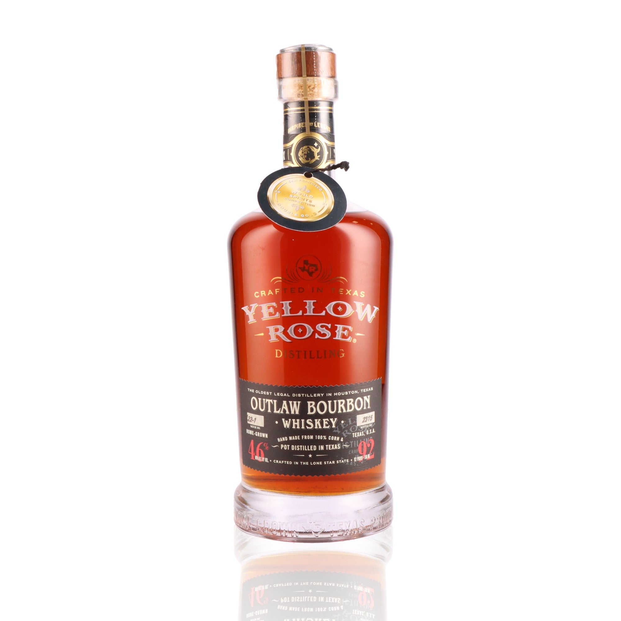 YELLOW ROSE - Outlaw Bourbon - 46%