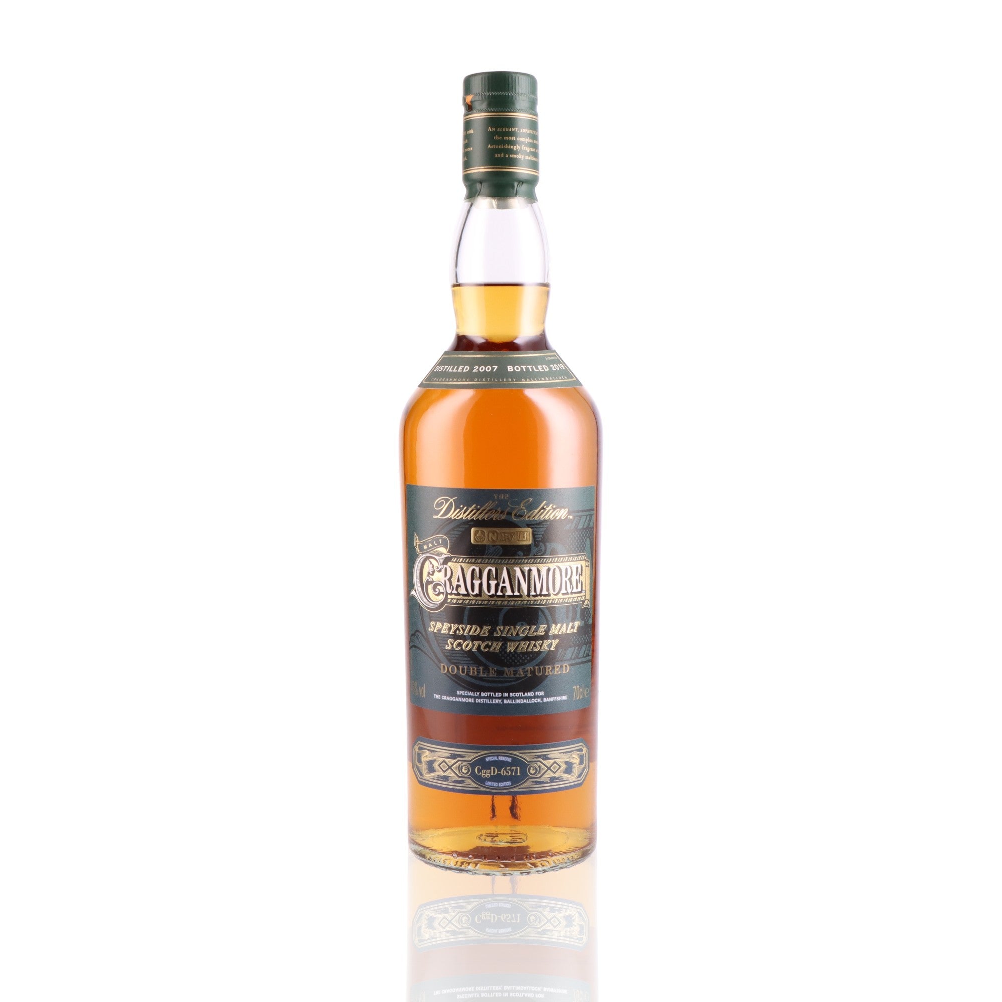 CRAGGANMORE - Distillers Edition - 40%