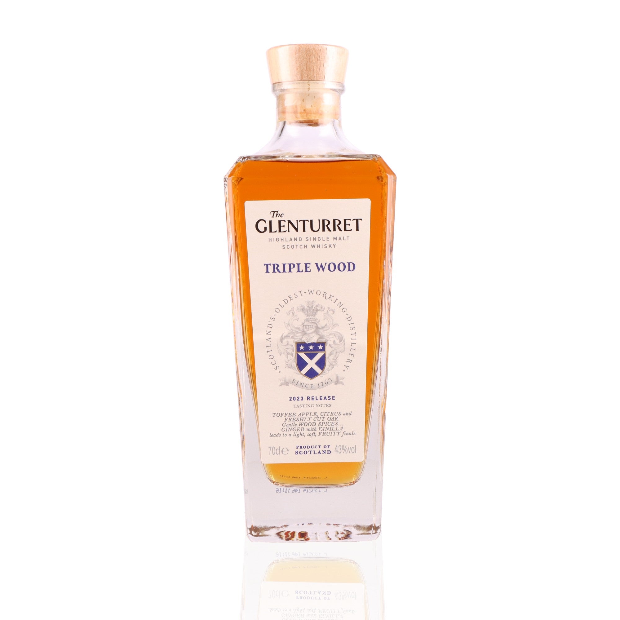 GLENTURRET - Triple Wood - 43%
