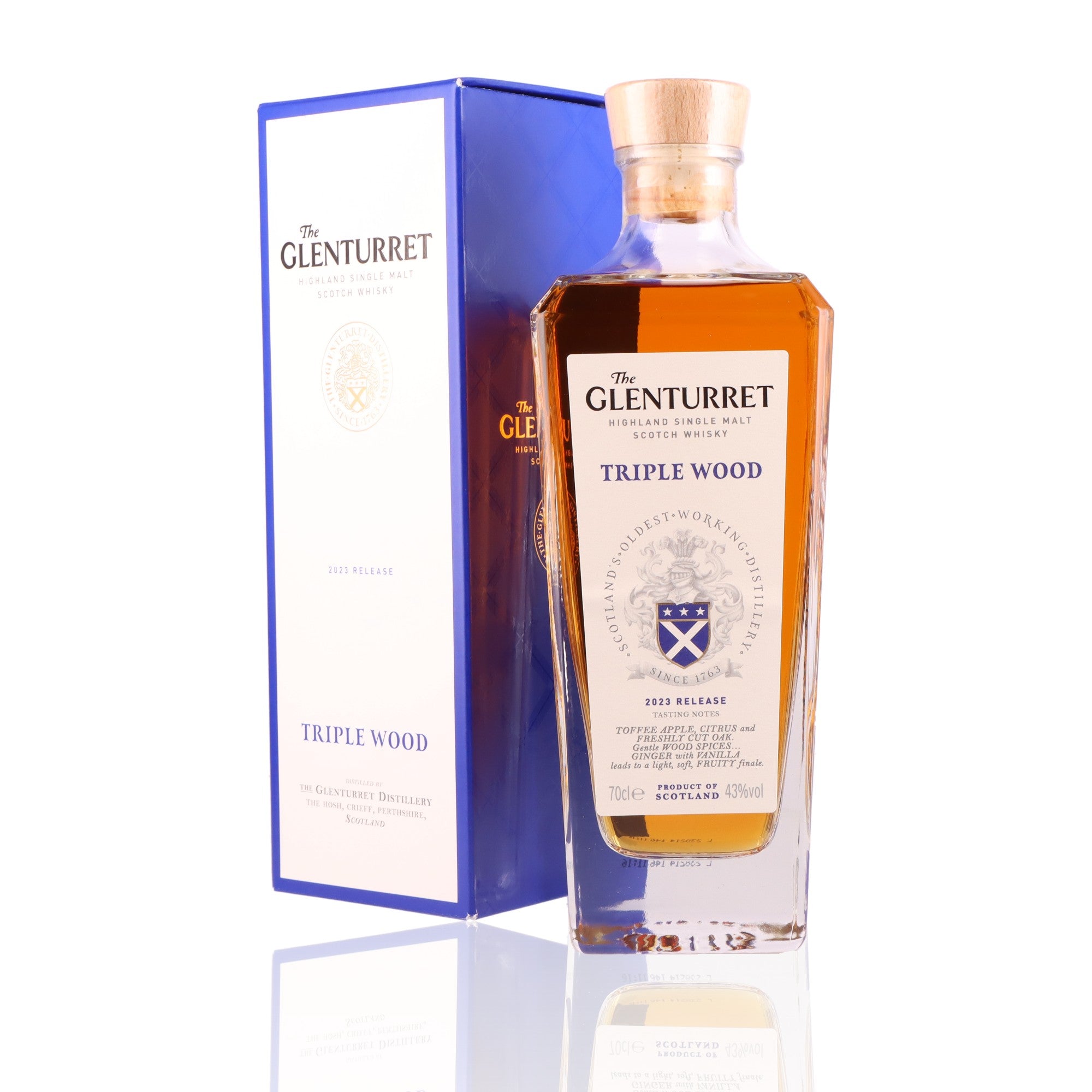 GLENTURRET - Triple Wood - 43%
