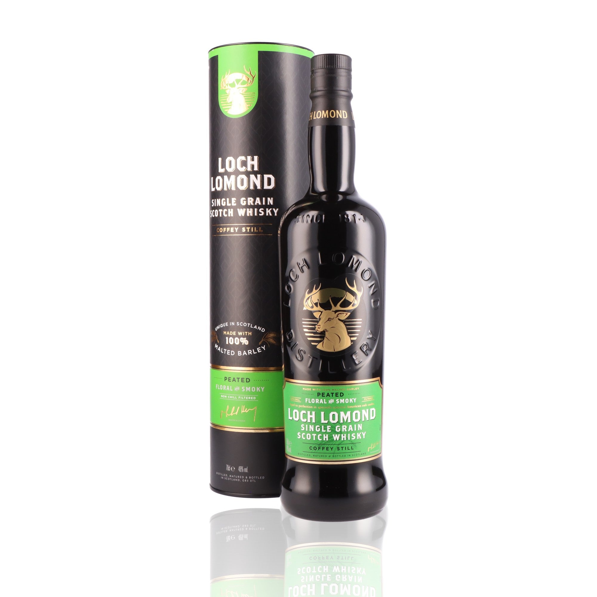 LOCH LOMOND - Single Grain Peated - 46%