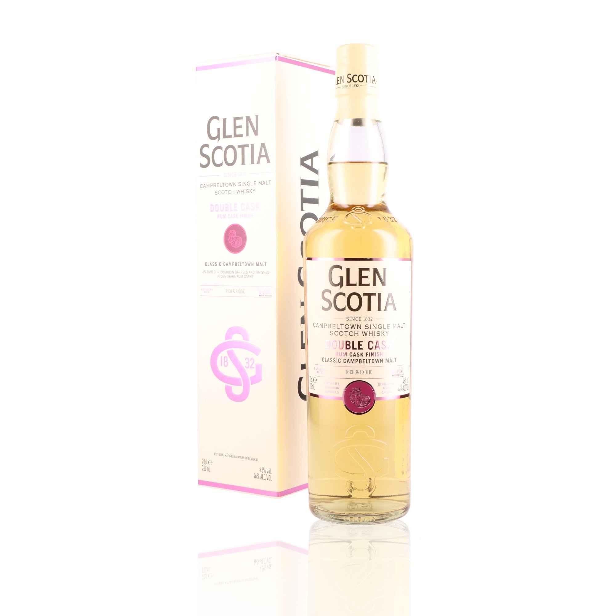 GLEN SCOTIA - Double Cask Rum Cask Finish - 46%