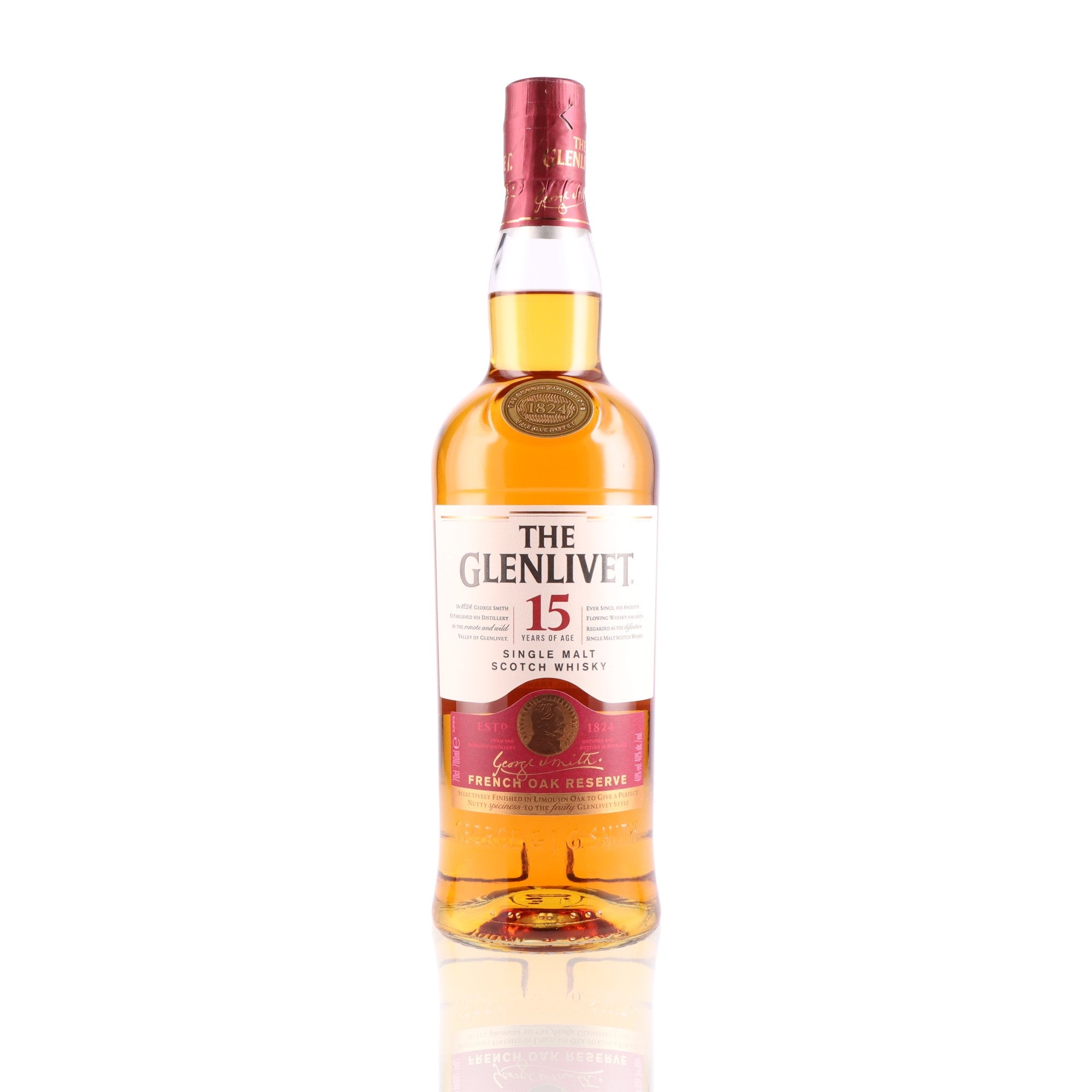 GLENLIVET - 15 ans French Oak Reserve - 40%