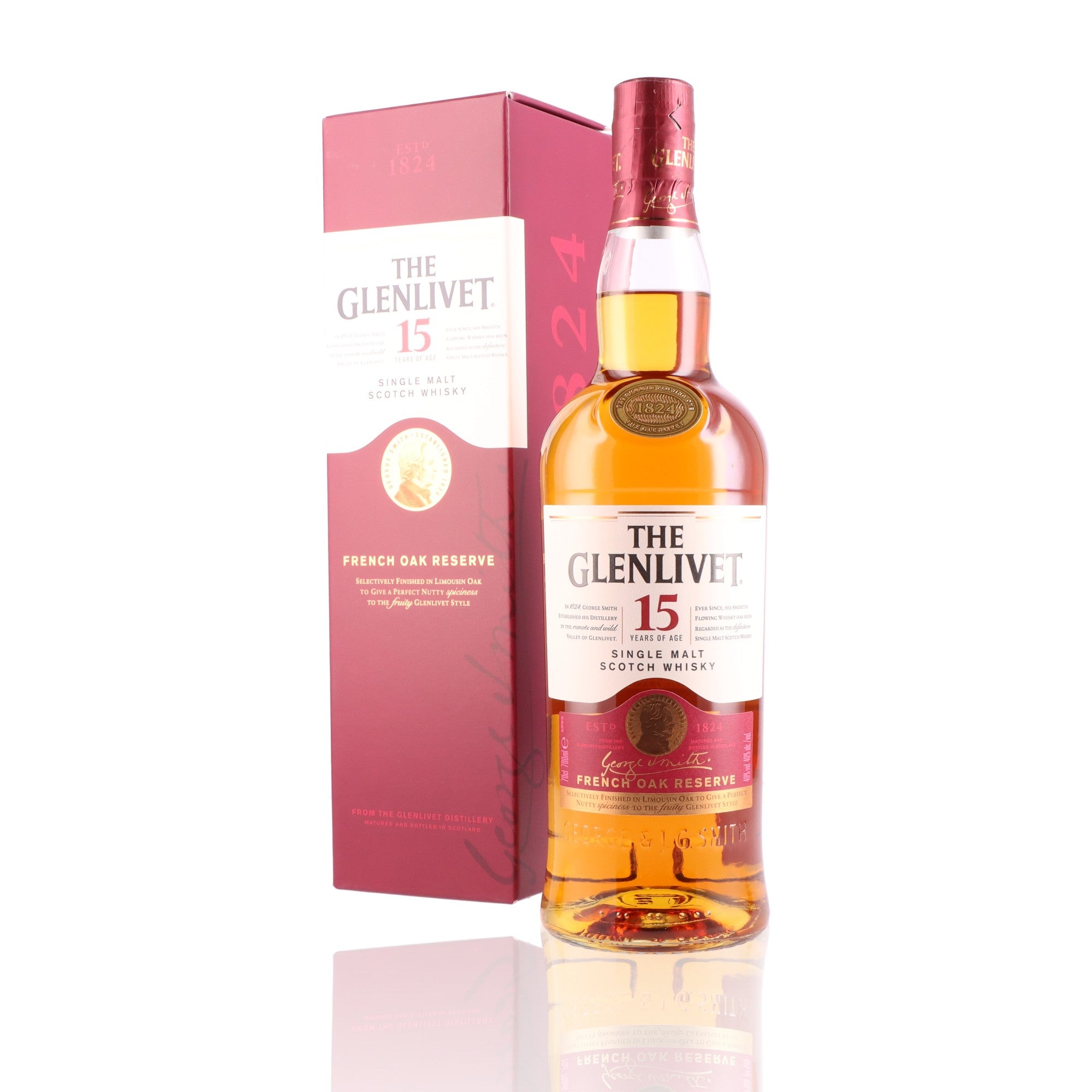 GLENLIVET - 15 ans French Oak Reserve - 40%