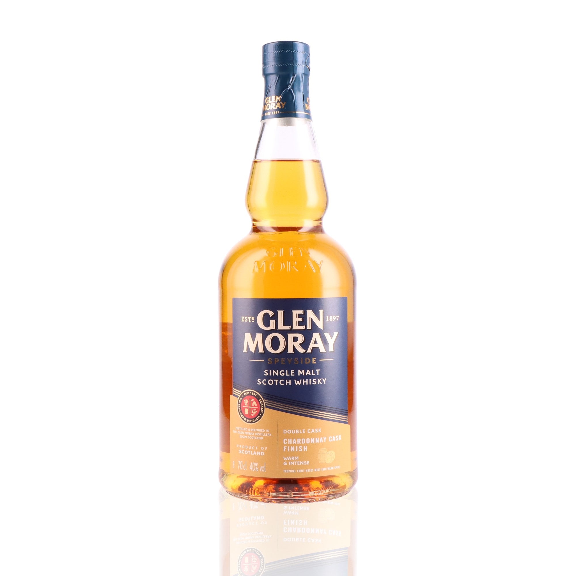 GLEN MORAY - The Explorer Chardonnay Cask Finish - 40%
